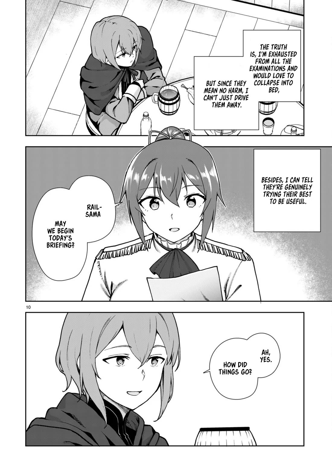 Botsuraku Youtei Nanode, Kajishokunin wo Mezasu chapter 82 page 10