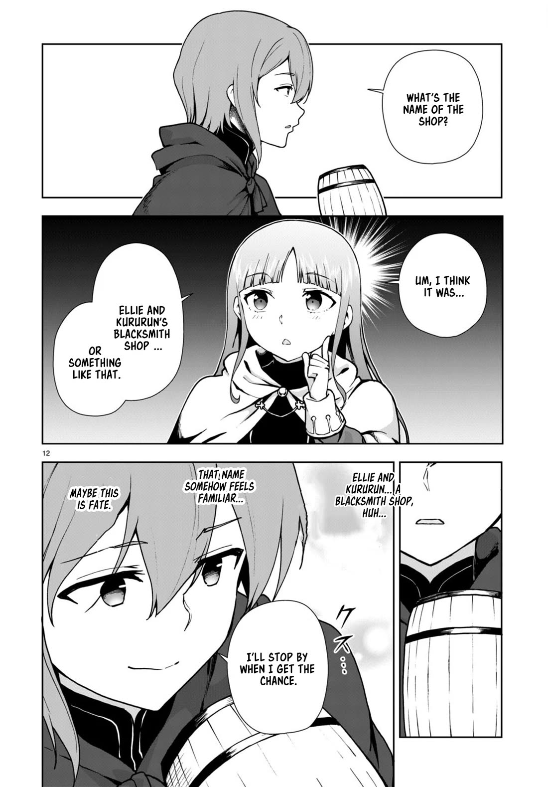 Botsuraku Youtei Nanode, Kajishokunin wo Mezasu chapter 82 page 12