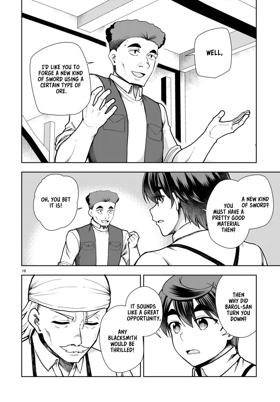 Botsuraku Youtei Nanode, Kajishokunin wo Mezasu chapter 82 page 18