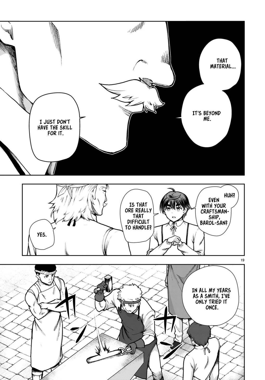 Botsuraku Youtei Nanode, Kajishokunin wo Mezasu chapter 82 page 19