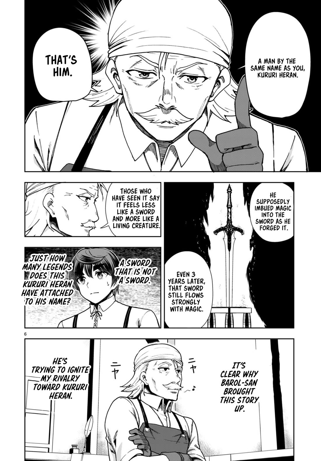 Botsuraku Youtei Nanode, Kajishokunin wo Mezasu chapter 83 page 6