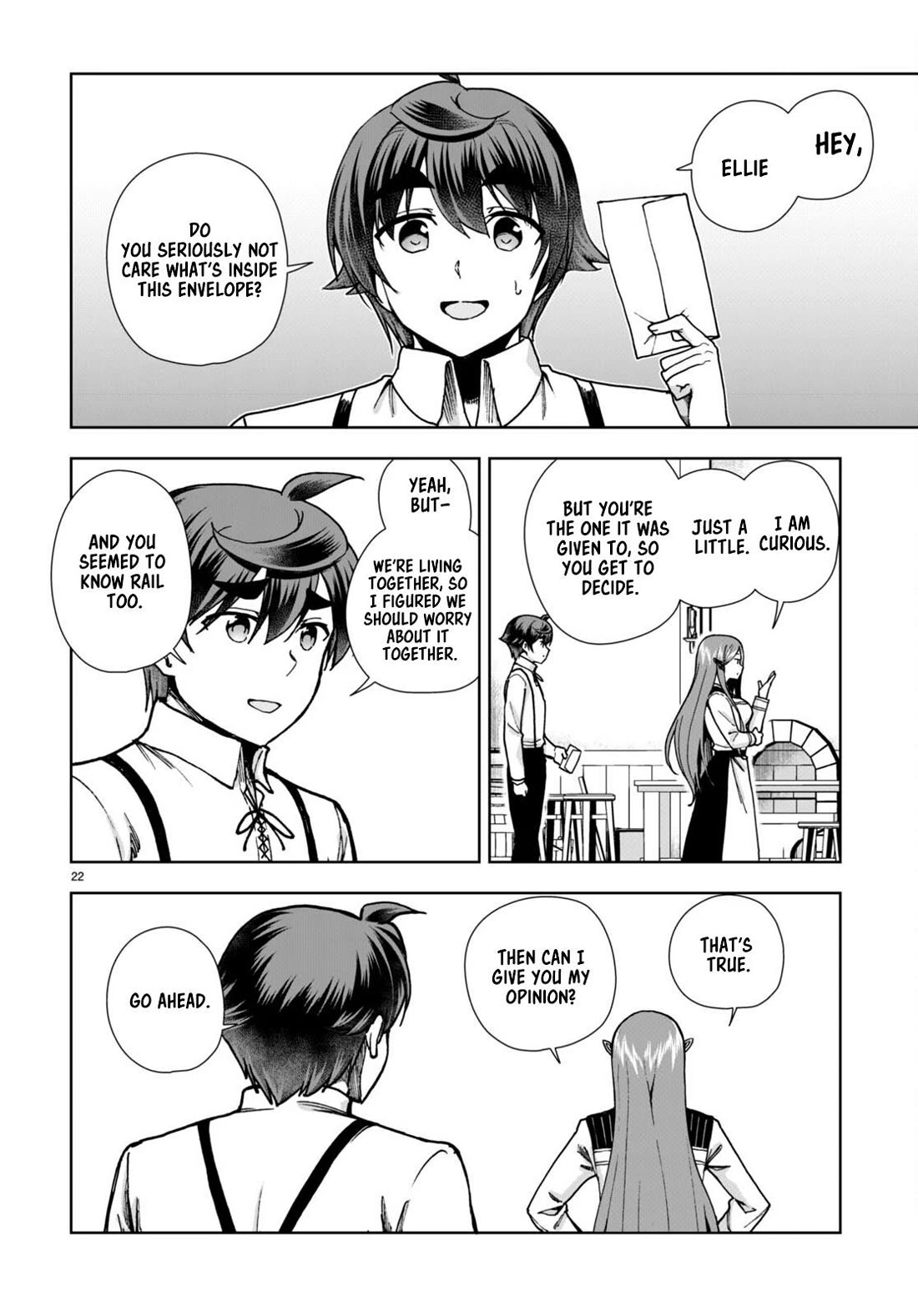 Botsuraku Youtei Nanode, Kajishokunin wo Mezasu chapter 85 page 22