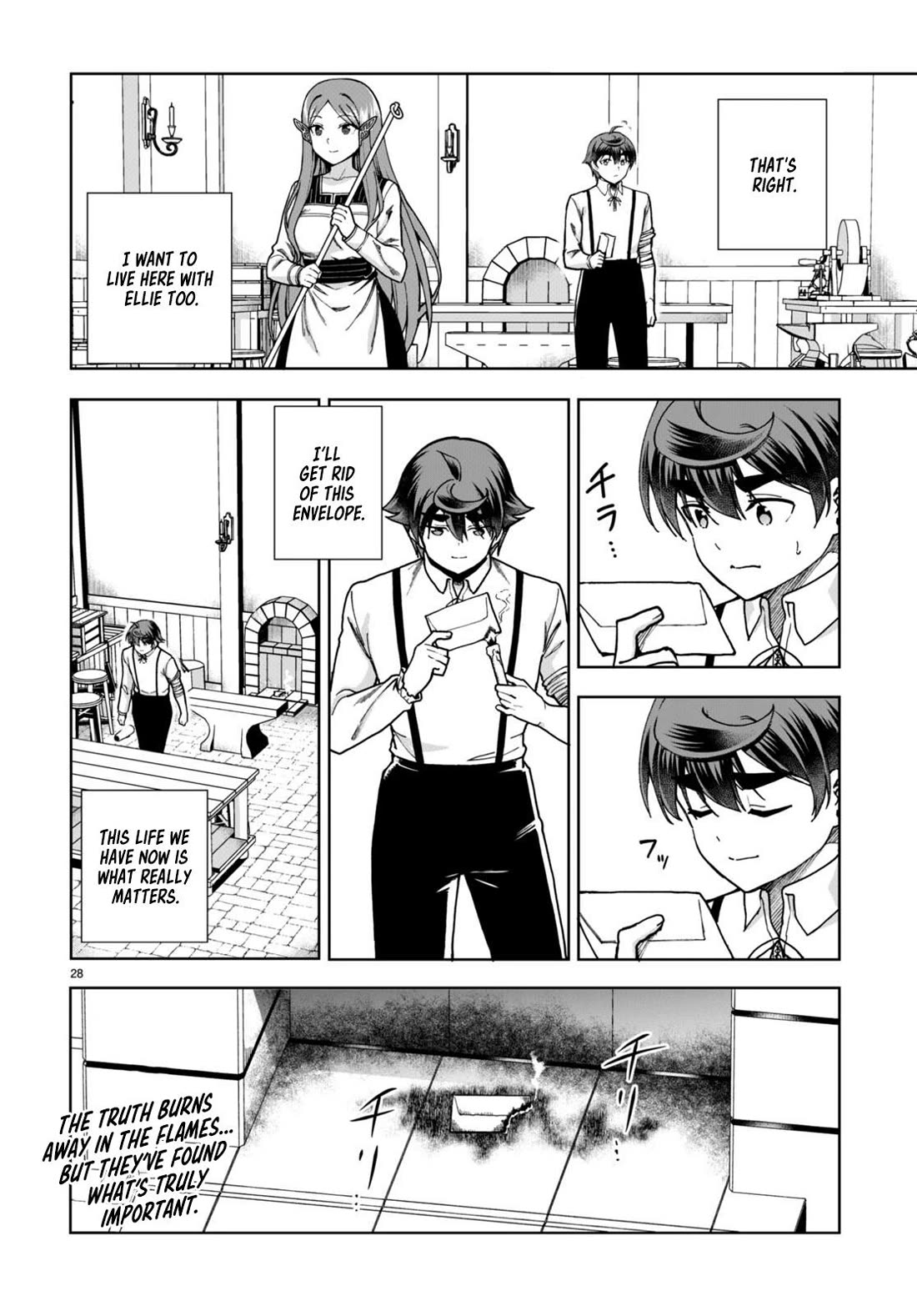 Botsuraku Youtei Nanode, Kajishokunin wo Mezasu chapter 85 page 28