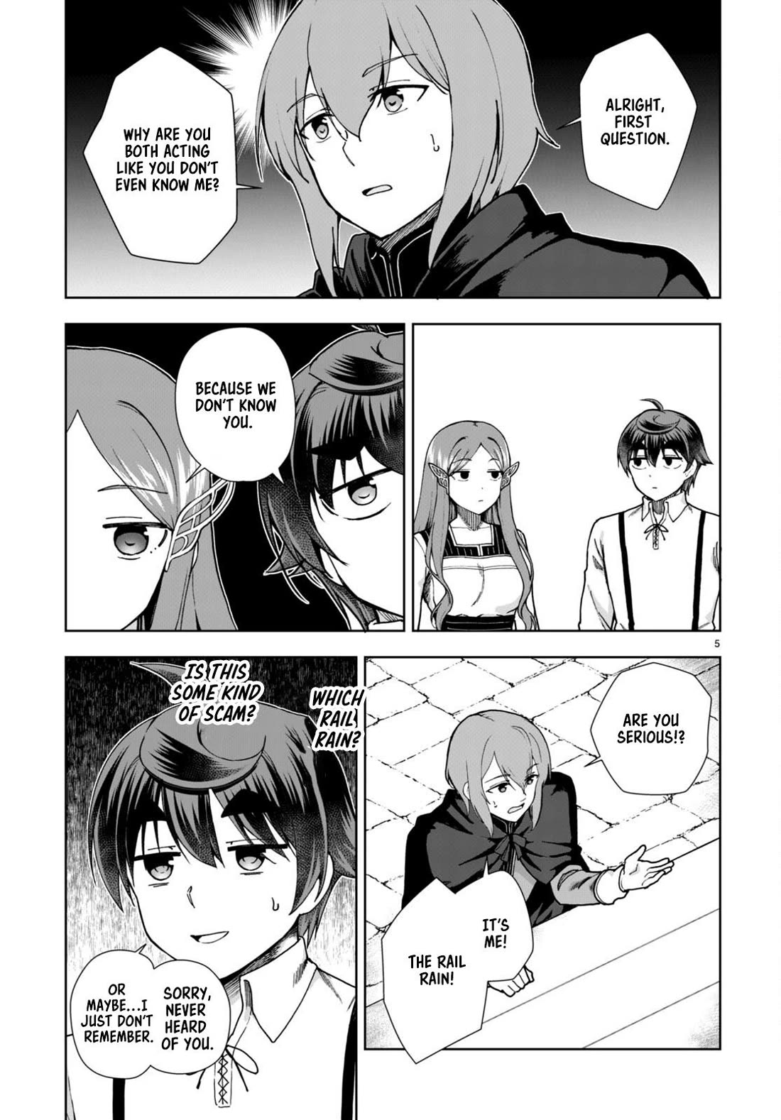 Botsuraku Youtei Nanode, Kajishokunin wo Mezasu chapter 85 page 5