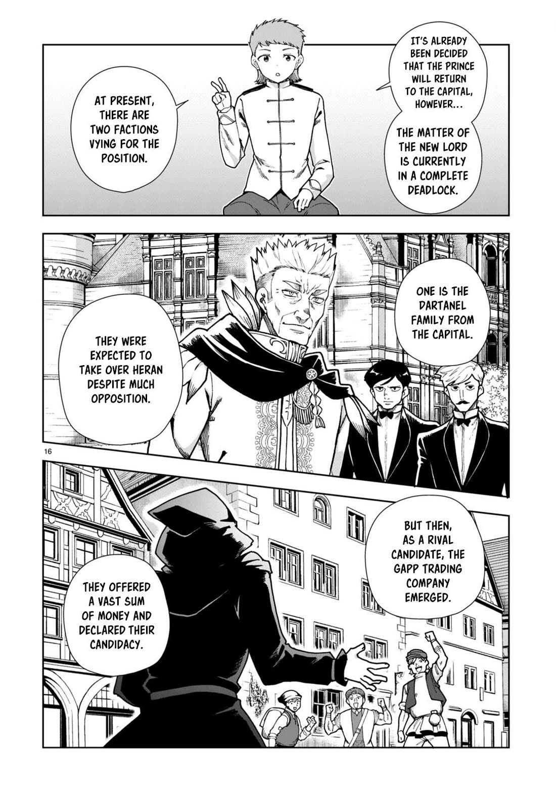 Botsuraku Youtei Nanode, Kajishokunin wo Mezasu chapter 86 page 16