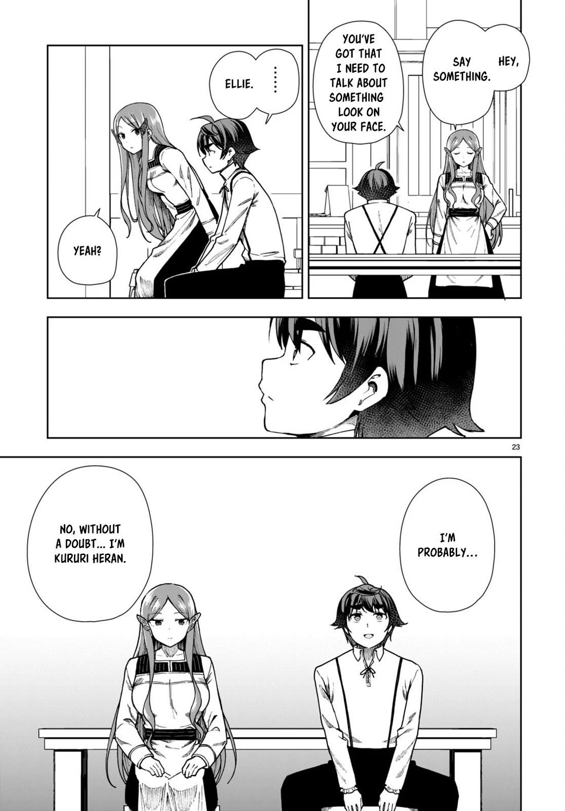 Botsuraku Youtei Nanode, Kajishokunin wo Mezasu chapter 86 page 23