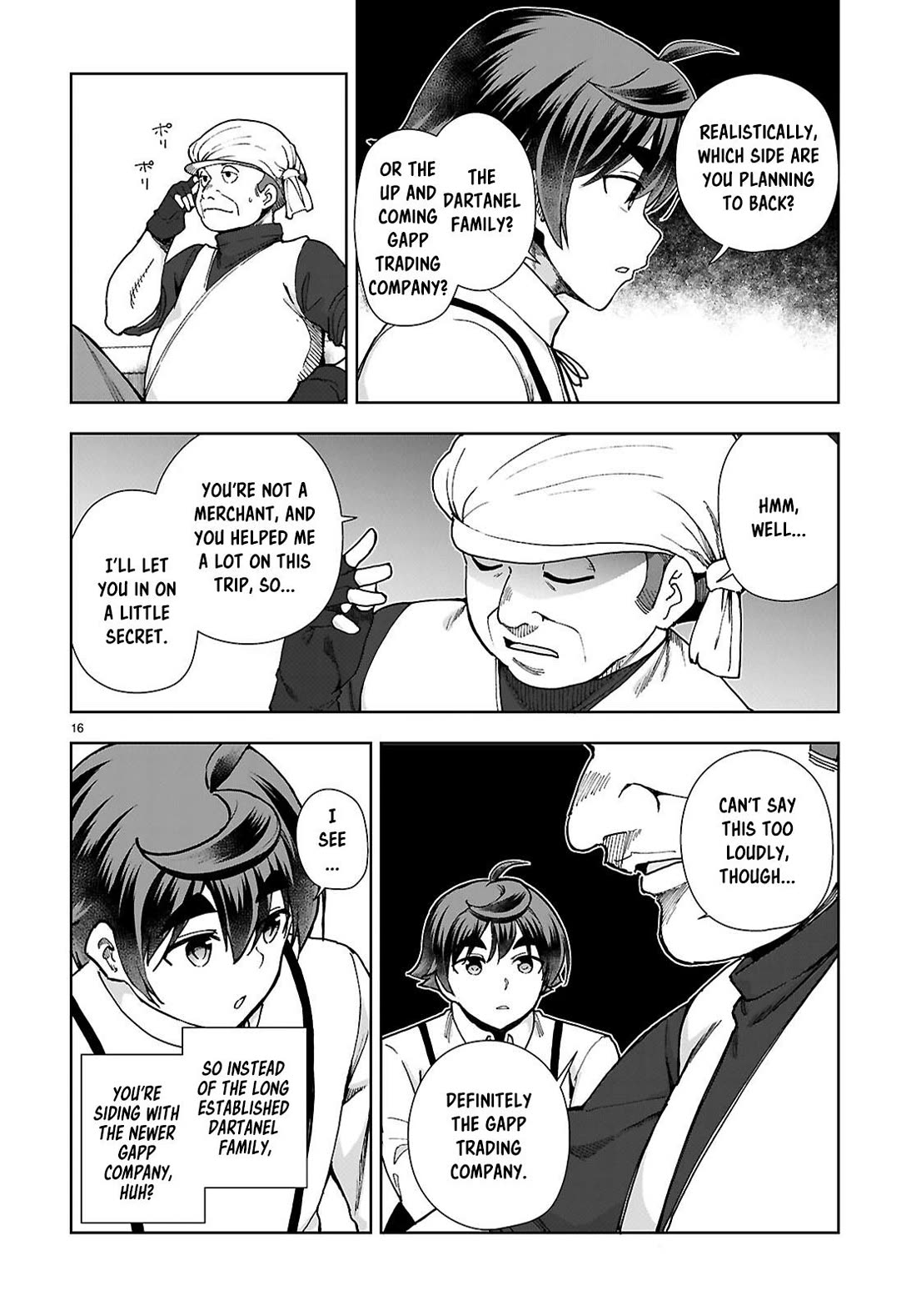 Botsuraku Youtei Nanode, Kajishokunin wo Mezasu chapter 87 page 16