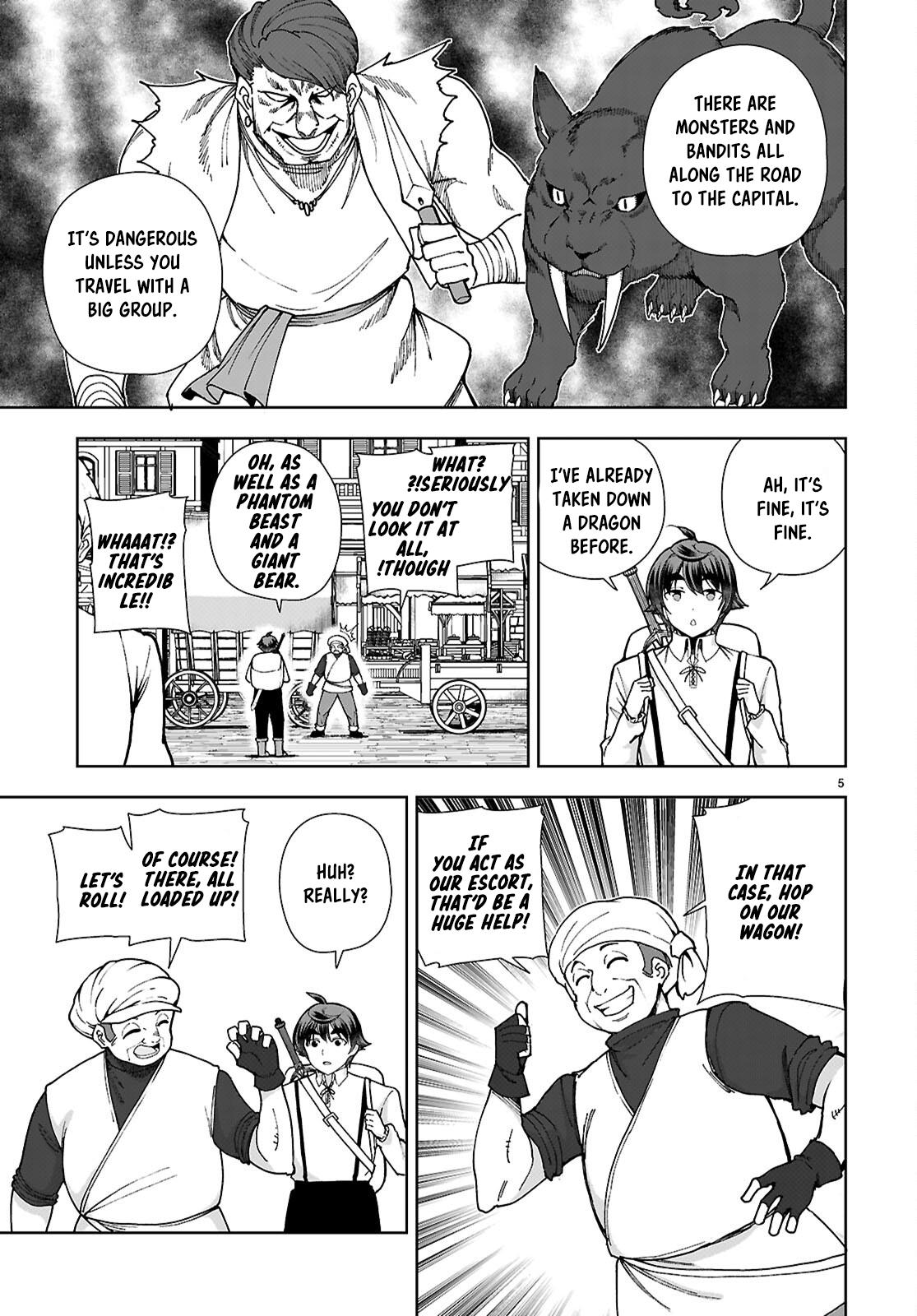 Botsuraku Youtei Nanode, Kajishokunin wo Mezasu chapter 87 page 5