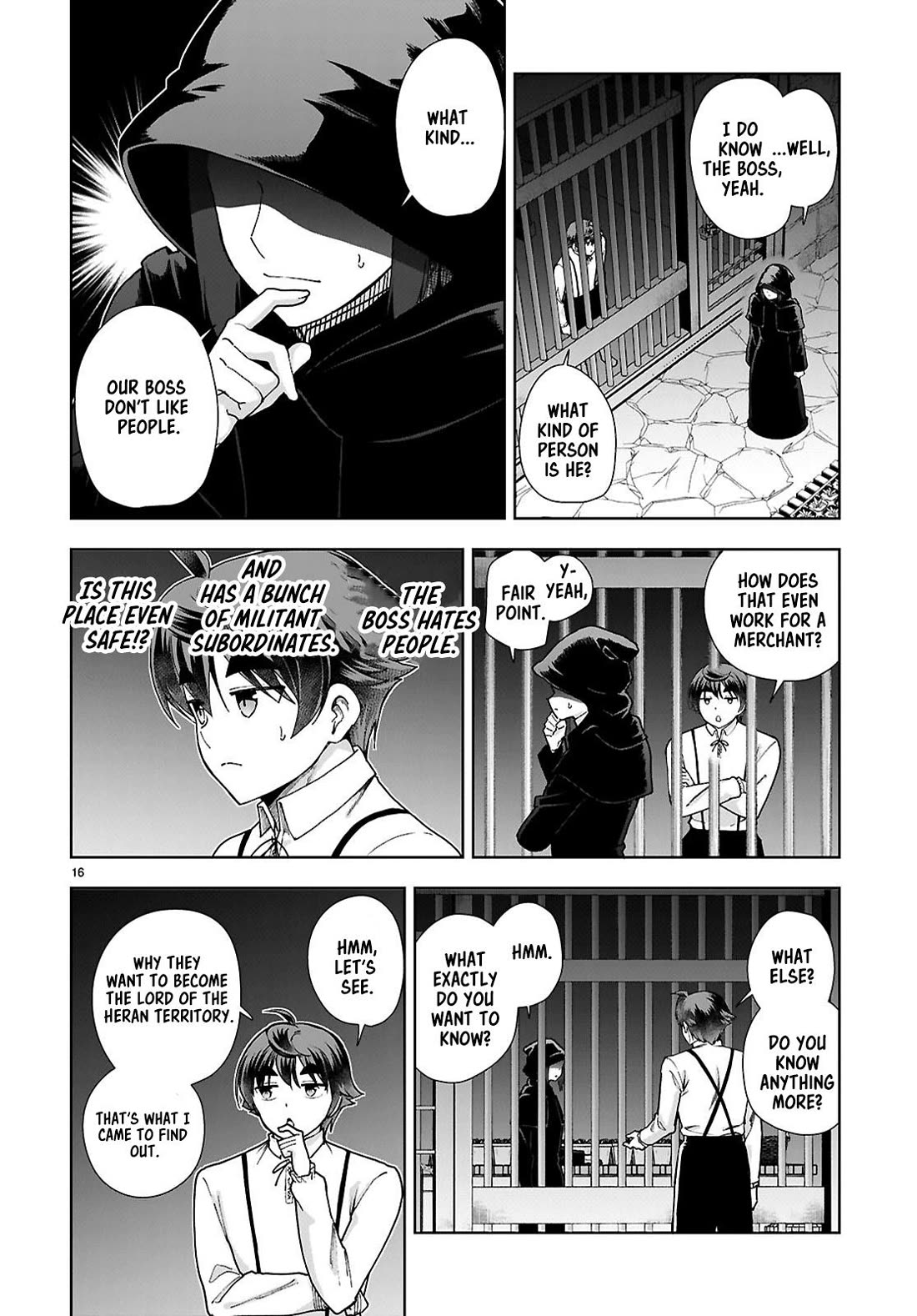 Botsuraku Youtei Nanode, Kajishokunin wo Mezasu chapter 88 page 16