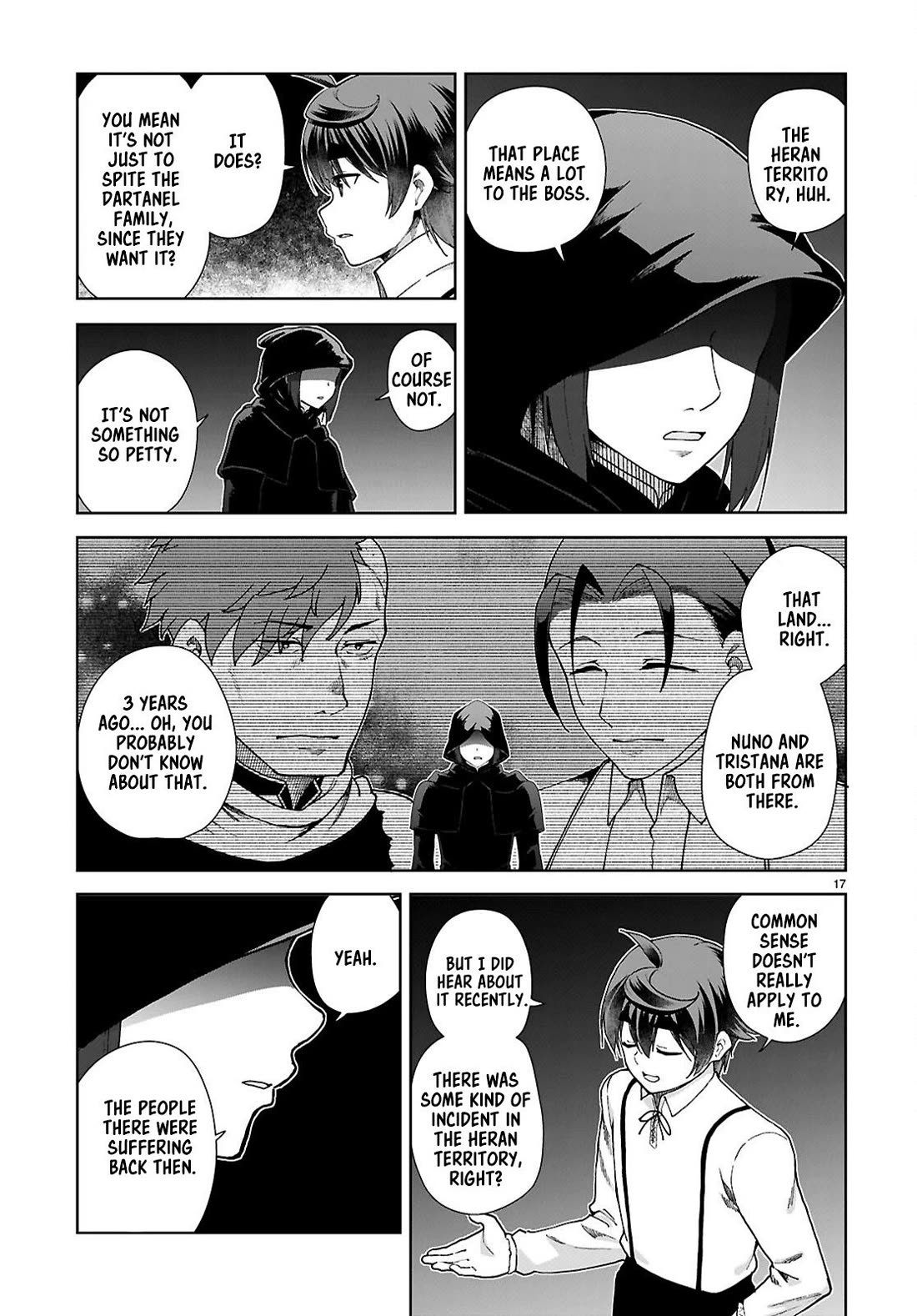 Botsuraku Youtei Nanode, Kajishokunin wo Mezasu chapter 88 page 17