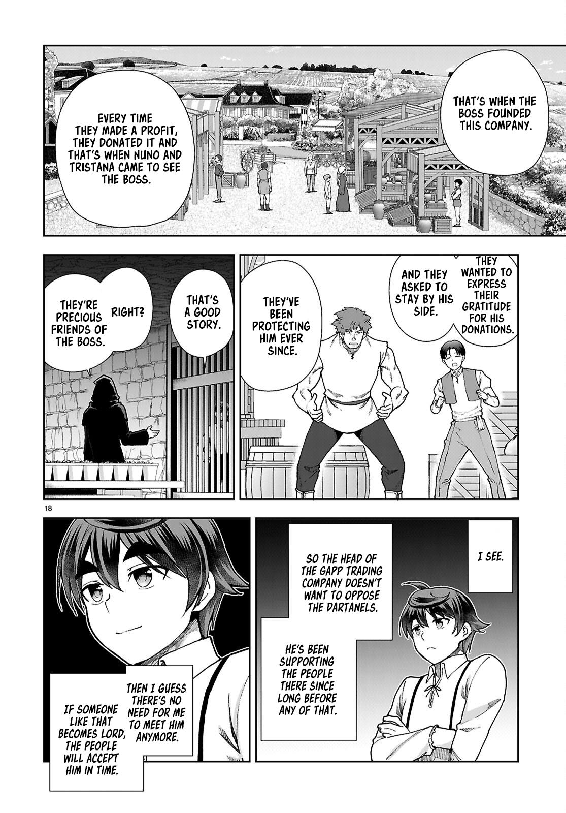 Botsuraku Youtei Nanode, Kajishokunin wo Mezasu chapter 88 page 18