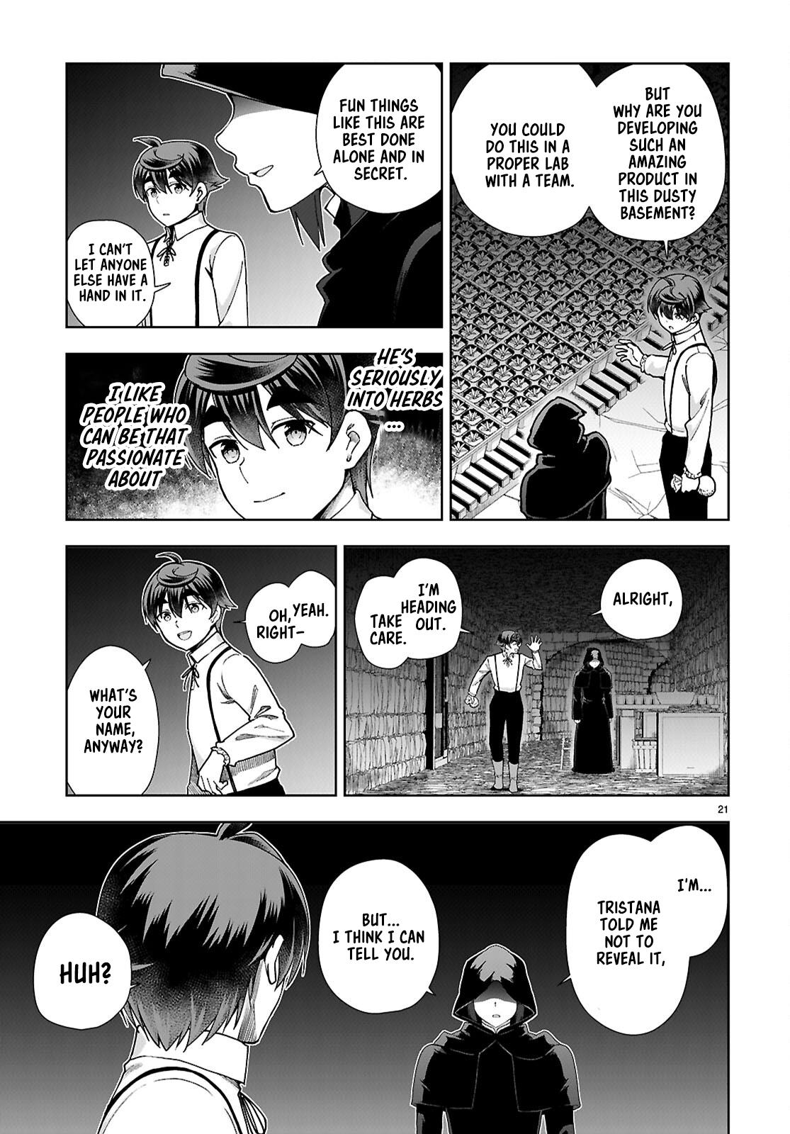 Botsuraku Youtei Nanode, Kajishokunin wo Mezasu chapter 88 page 21