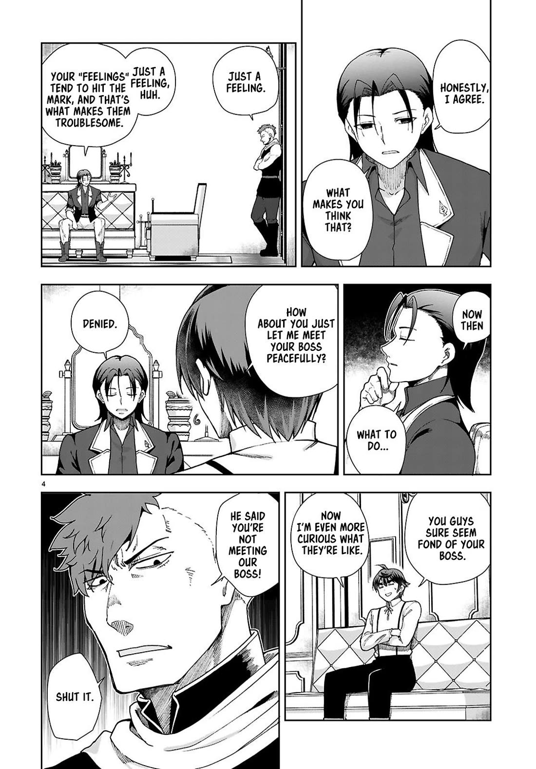 Botsuraku Youtei Nanode, Kajishokunin wo Mezasu chapter 88 page 4