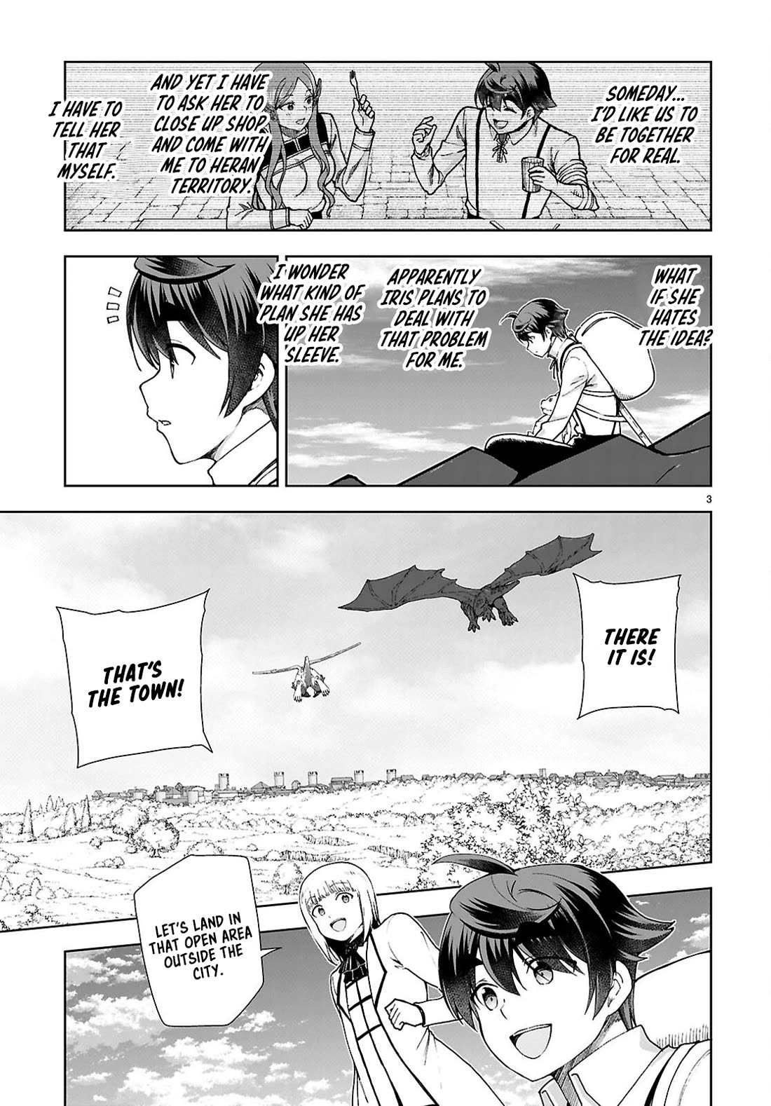 Botsuraku Youtei Nanode, Kajishokunin wo Mezasu chapter 96 page 3