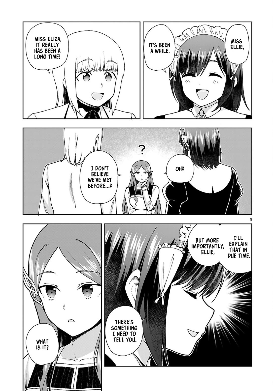 Botsuraku Youtei Nanode, Kajishokunin wo Mezasu chapter 96 page 9