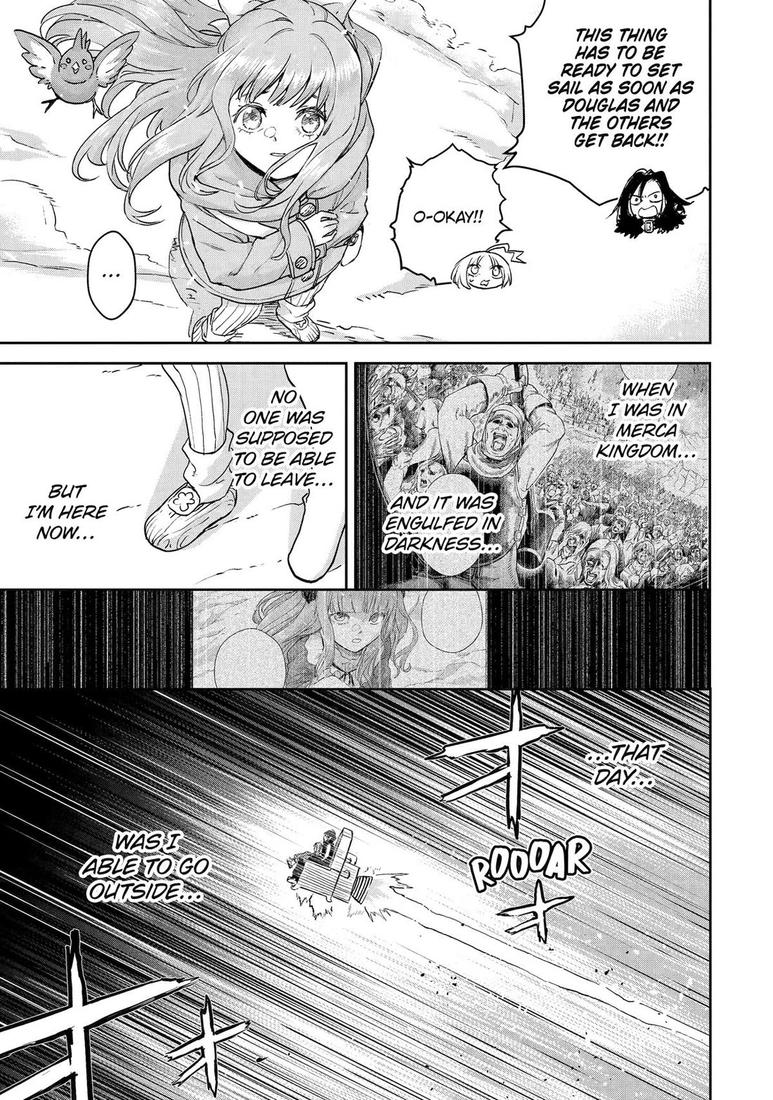 Boukensha License o Hakudatsu Sareta Ossan Dakedo, Manamusume ga Dekita no de Nonbiri Jinsei chapter 58 page 32