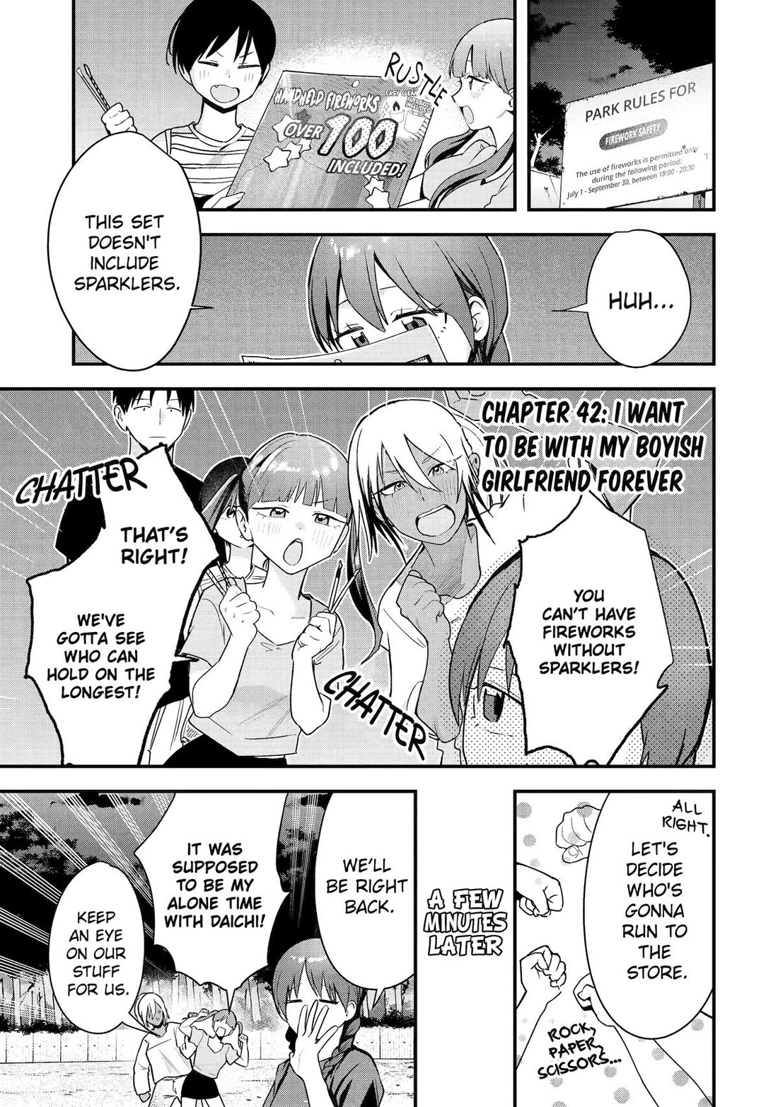 Boyish Girlfriend from Another School chapter 42 page 1