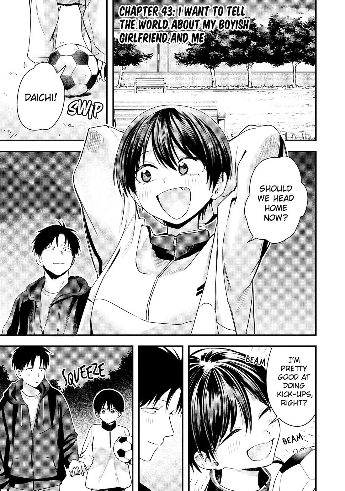 Boyish Girlfriend from Another School chapter 43 page 1