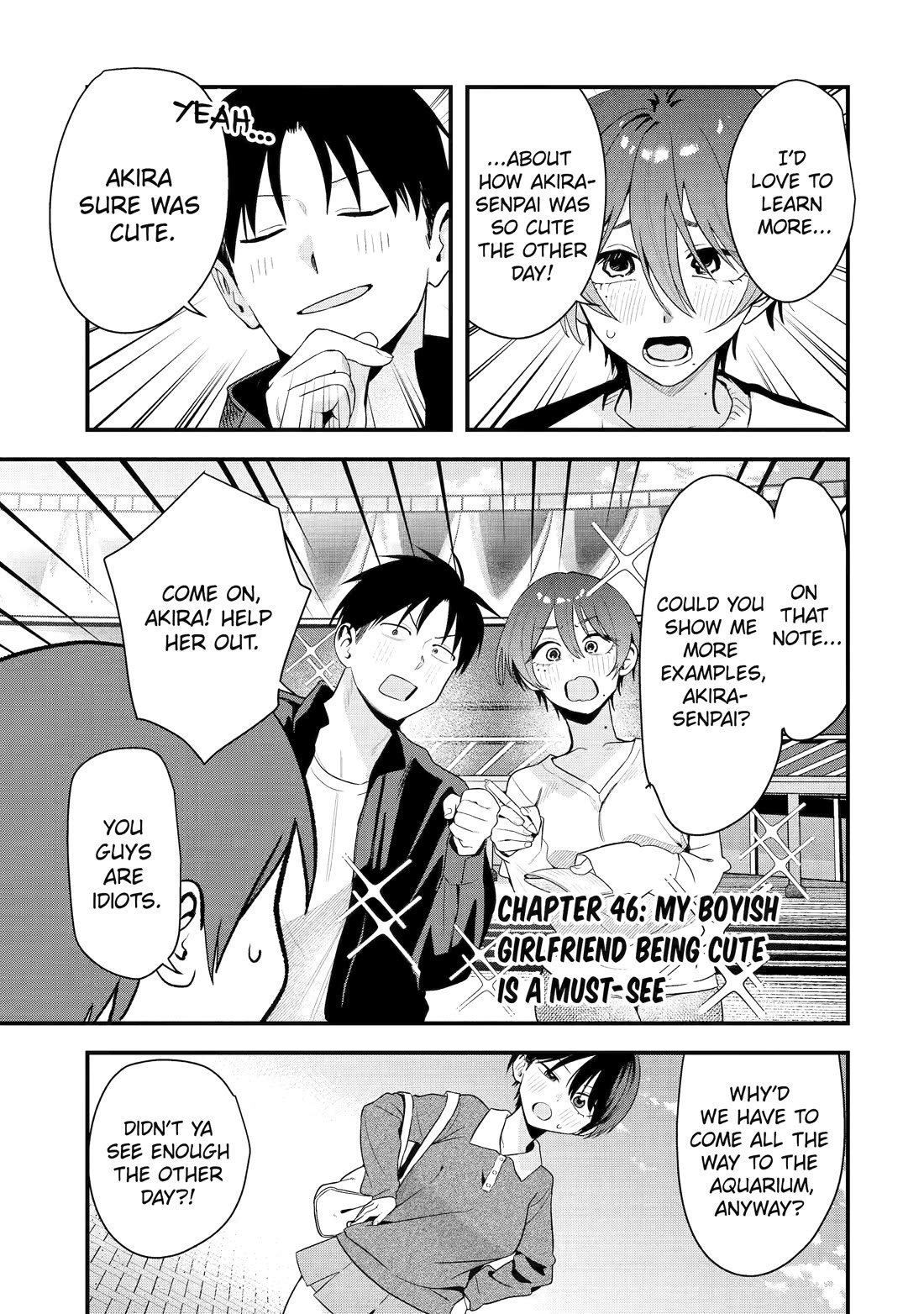 Boyish Girlfriend from Another School chapter 46 page 1
