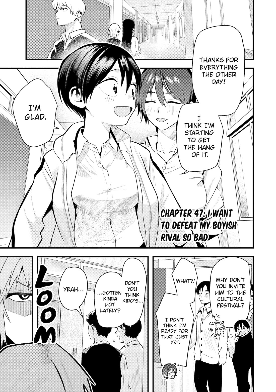 Boyish Girlfriend from Another School chapter 47 page 1