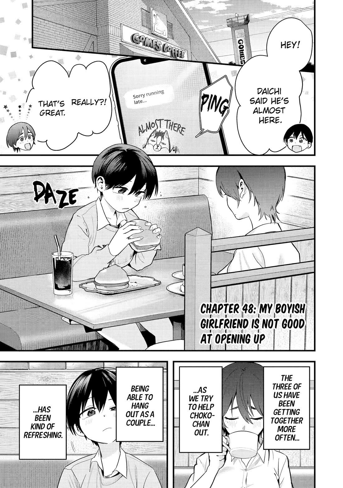 Boyish Girlfriend from Another School chapter 48 page 1