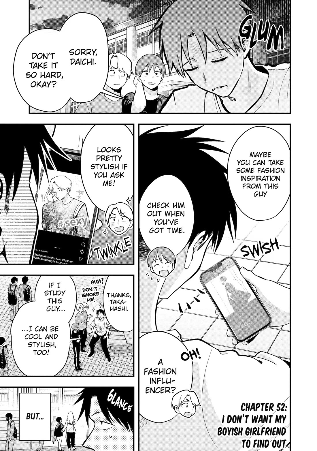 Boyish Girlfriend from Another School chapter 52 page 1