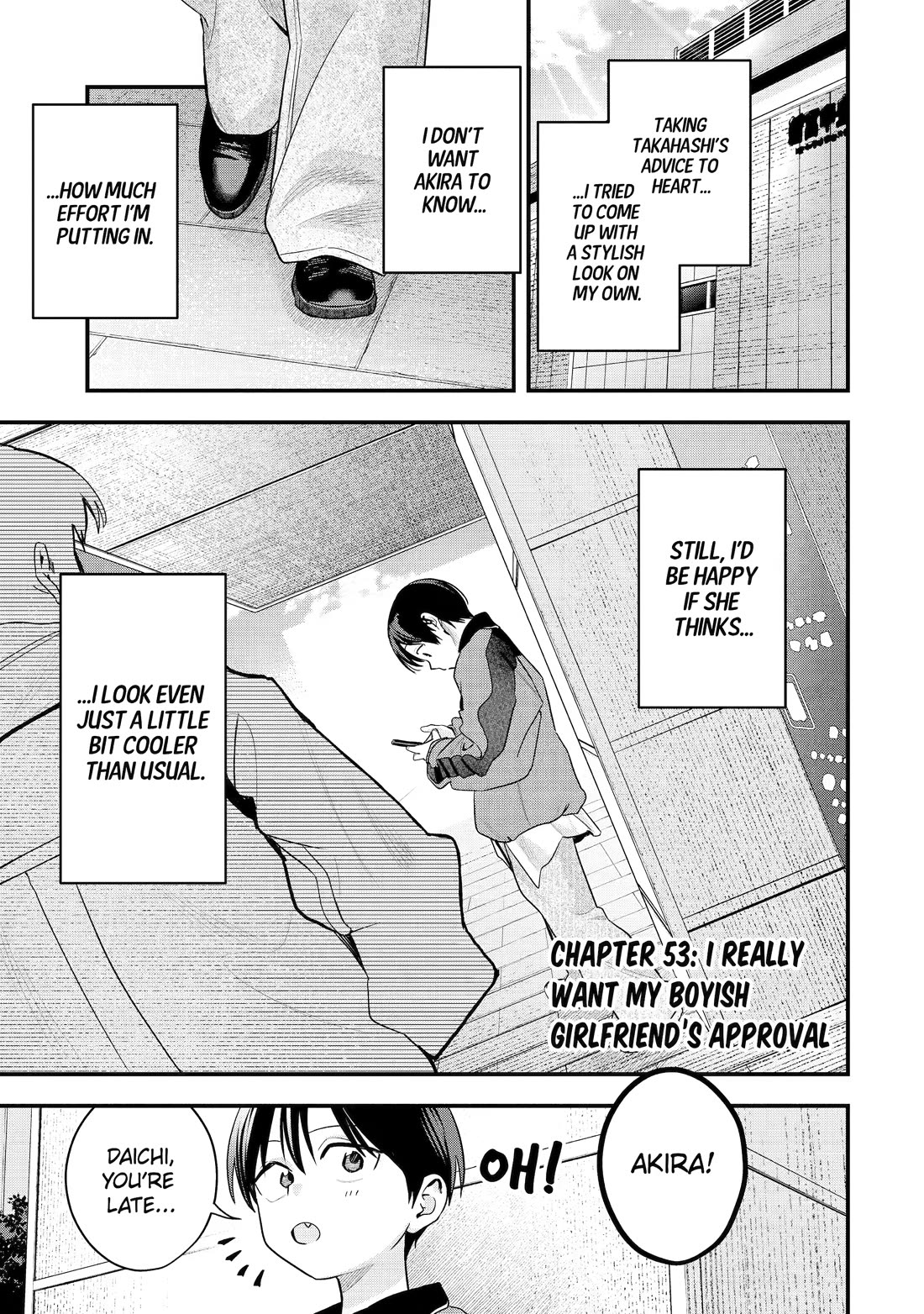 Boyish Girlfriend from Another School chapter 53 page 1