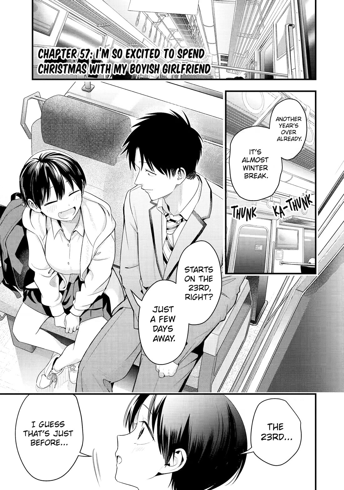 Boyish Girlfriend from Another School chapter 57 page 1