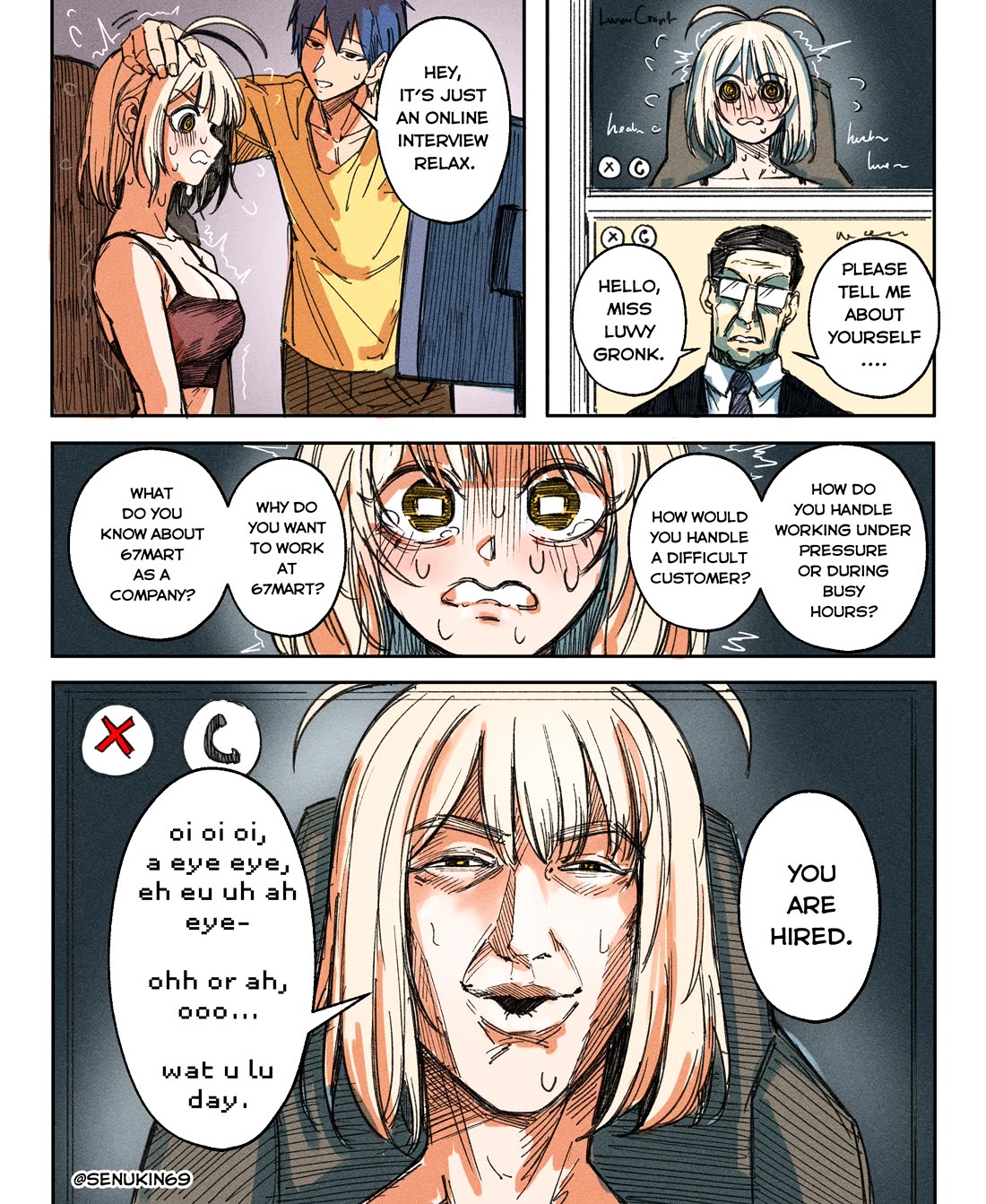 Brainrot Girlfriend chapter 22 page 1