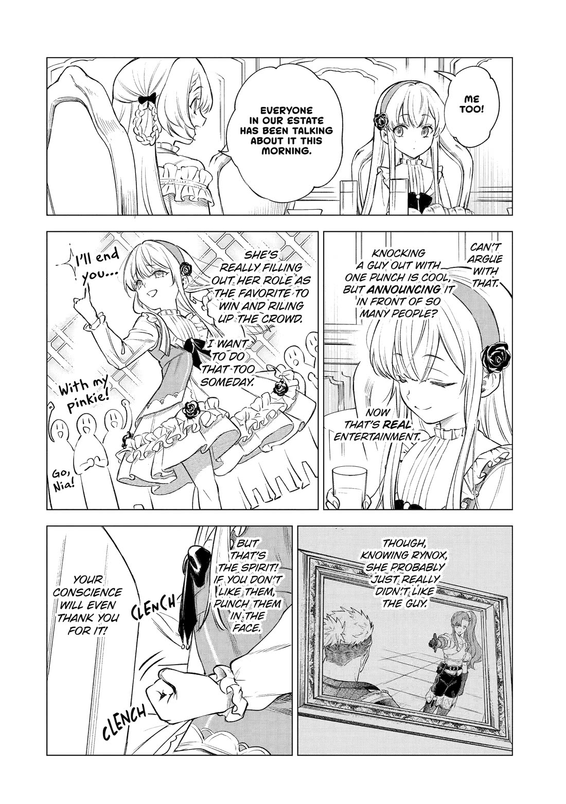 Brutal Daughter Nia Liston: A Splendid Matchless Record of a God-Slaying Warrior Reincarnated as a Sickly Daughter chapter 41 page 35