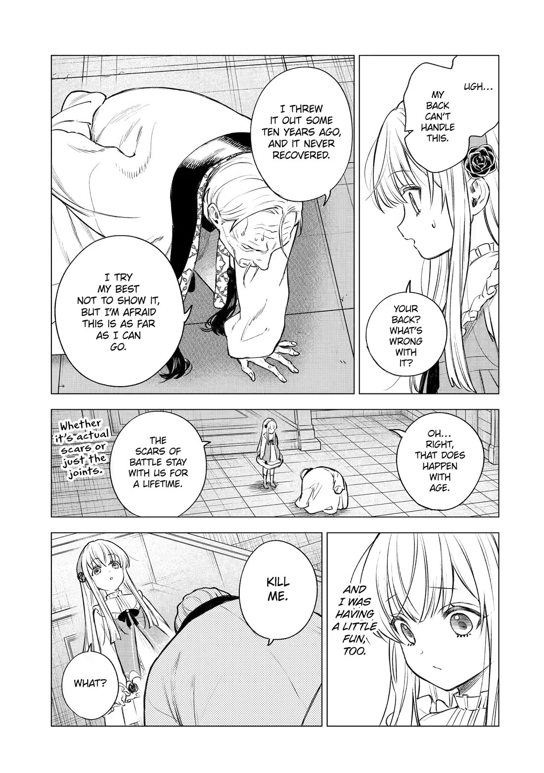 Brutal Daughter Nia Liston: A Splendid Matchless Record of a God-Slaying Warrior Reincarnated as a Sickly Daughter chapter 43 page 35