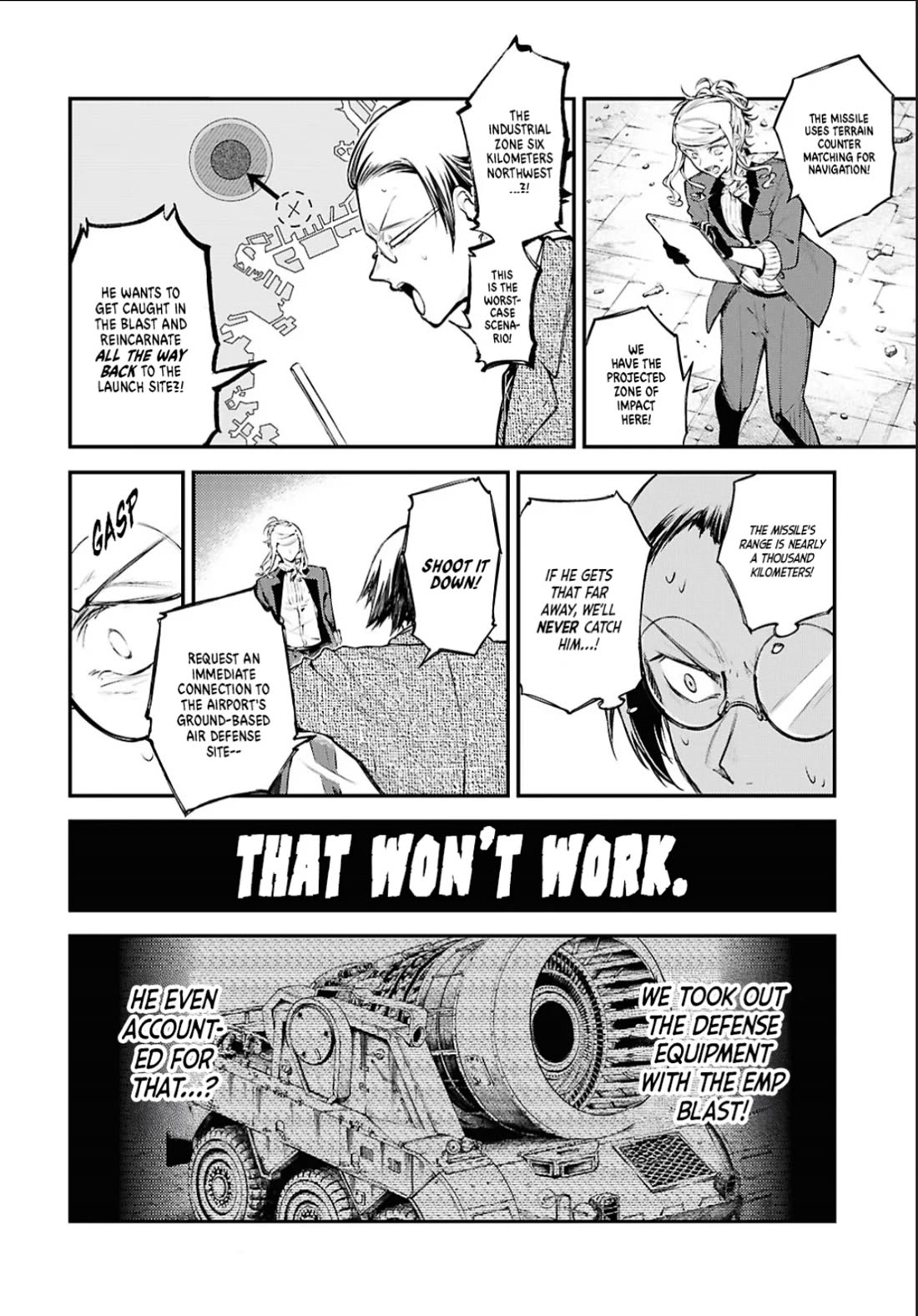 Bungo Stray Dogs chapter 129 page 8