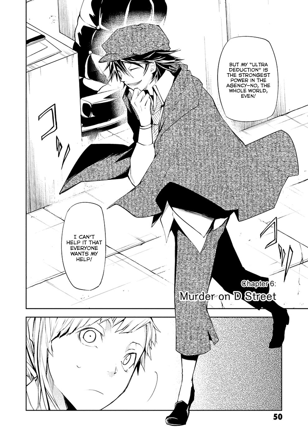 Bungo Stray Dogs chapter 6 page 1