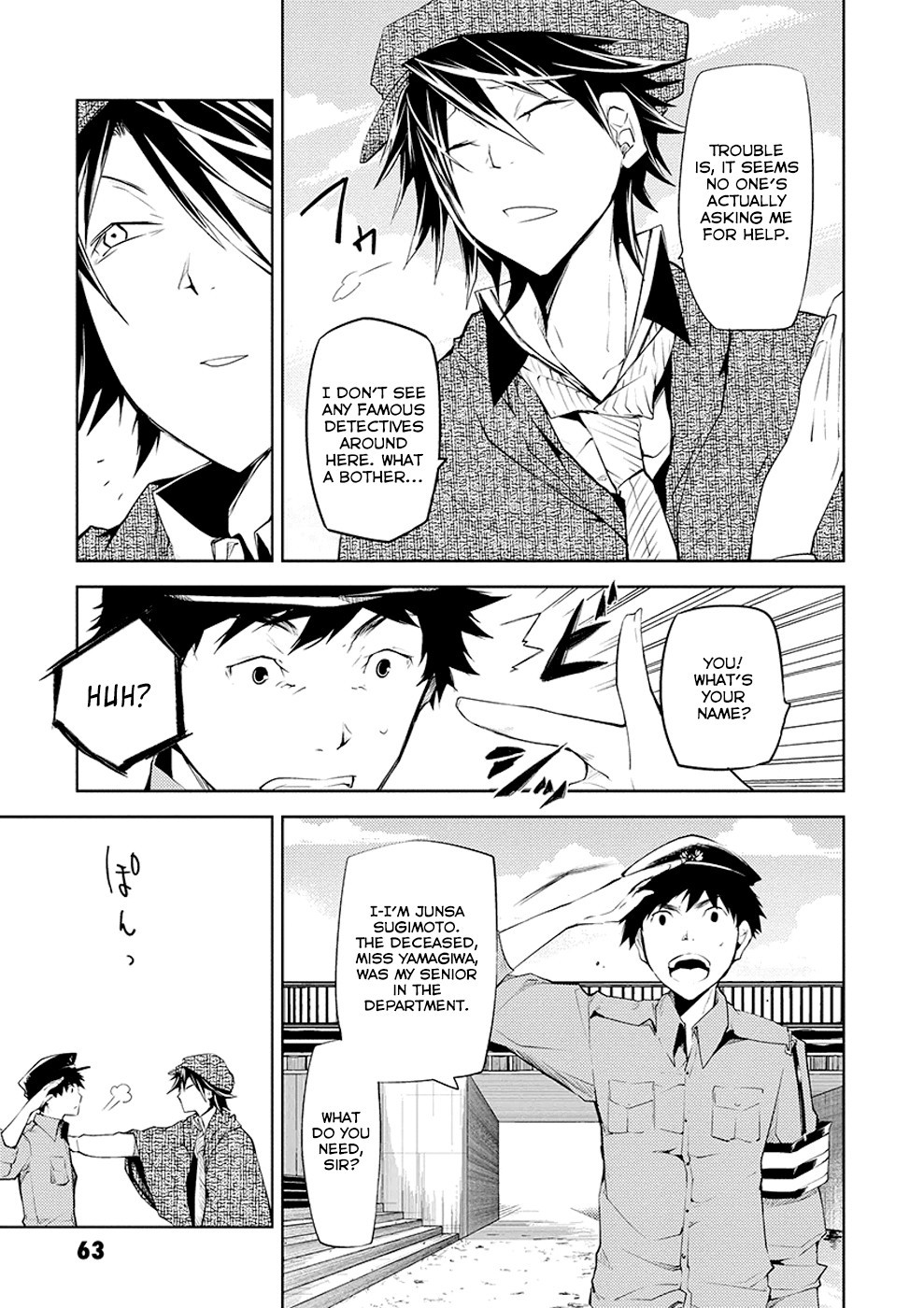 Bungo Stray Dogs chapter 6 page 14