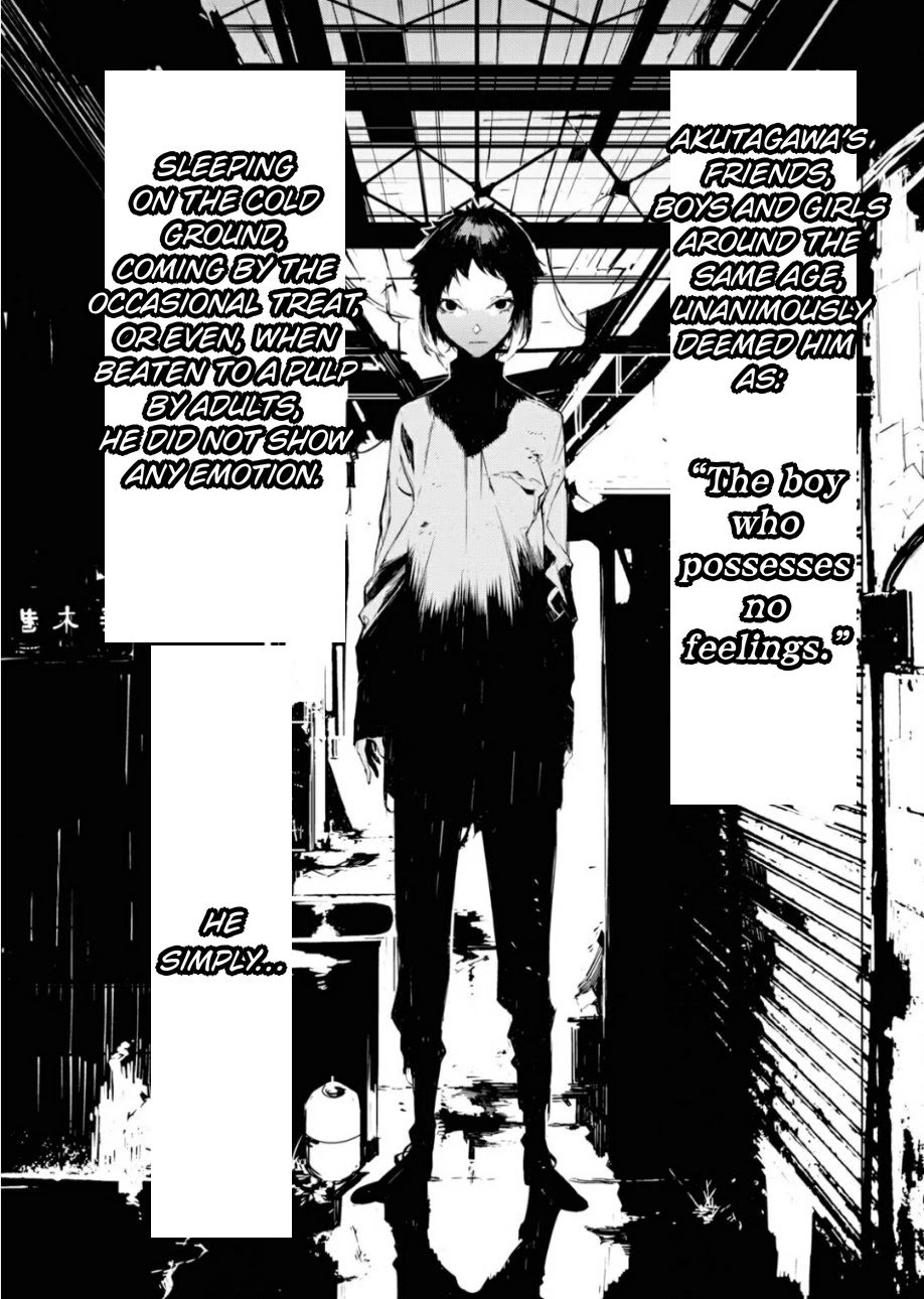 Bungou Stray Dogs Beast chapter 1 page 4