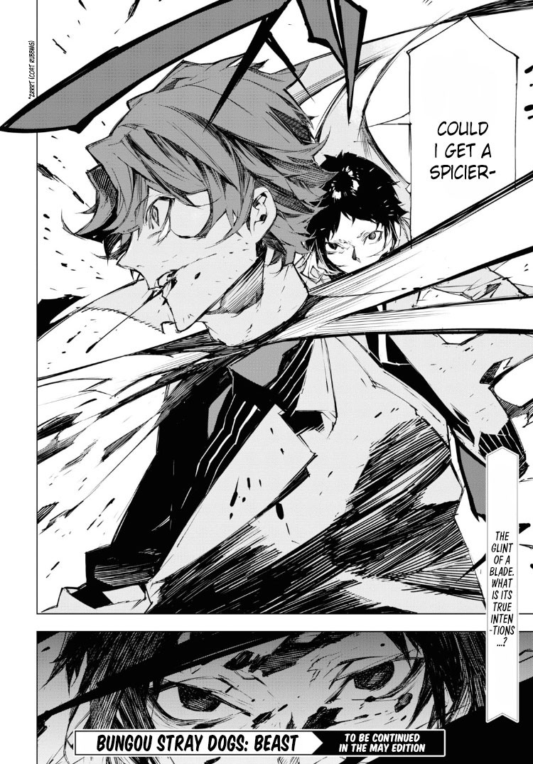 Bungou Stray Dogs Beast chapter 3 page 40