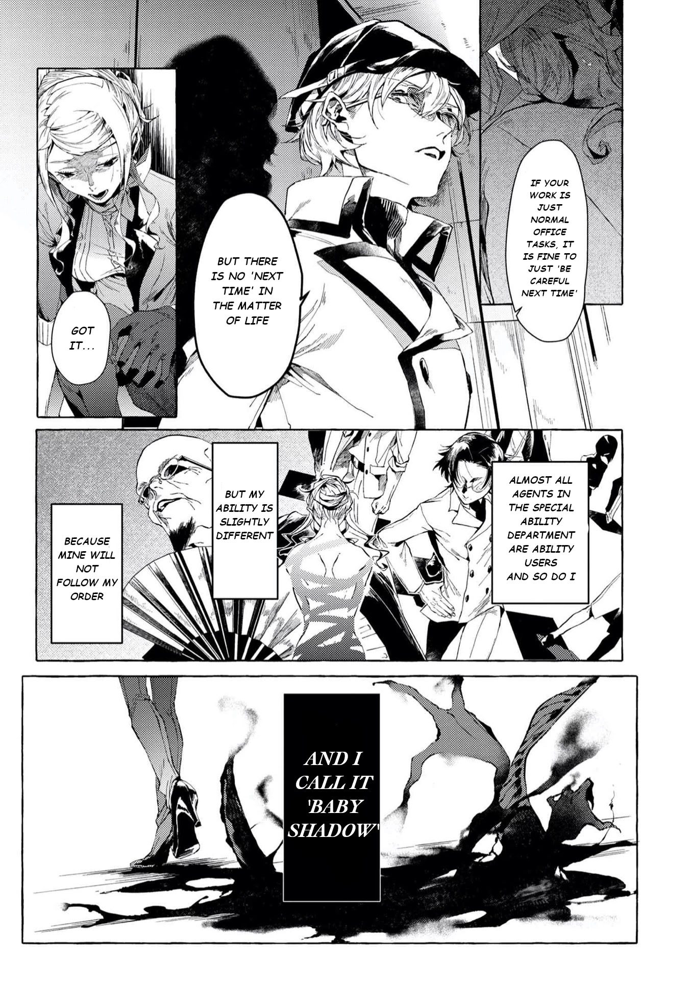 Bungou Stray Dogs Gaiden: Ayatsuji Yukito VS. Kyougoku Natsuhiko chapter 5.1 page 7