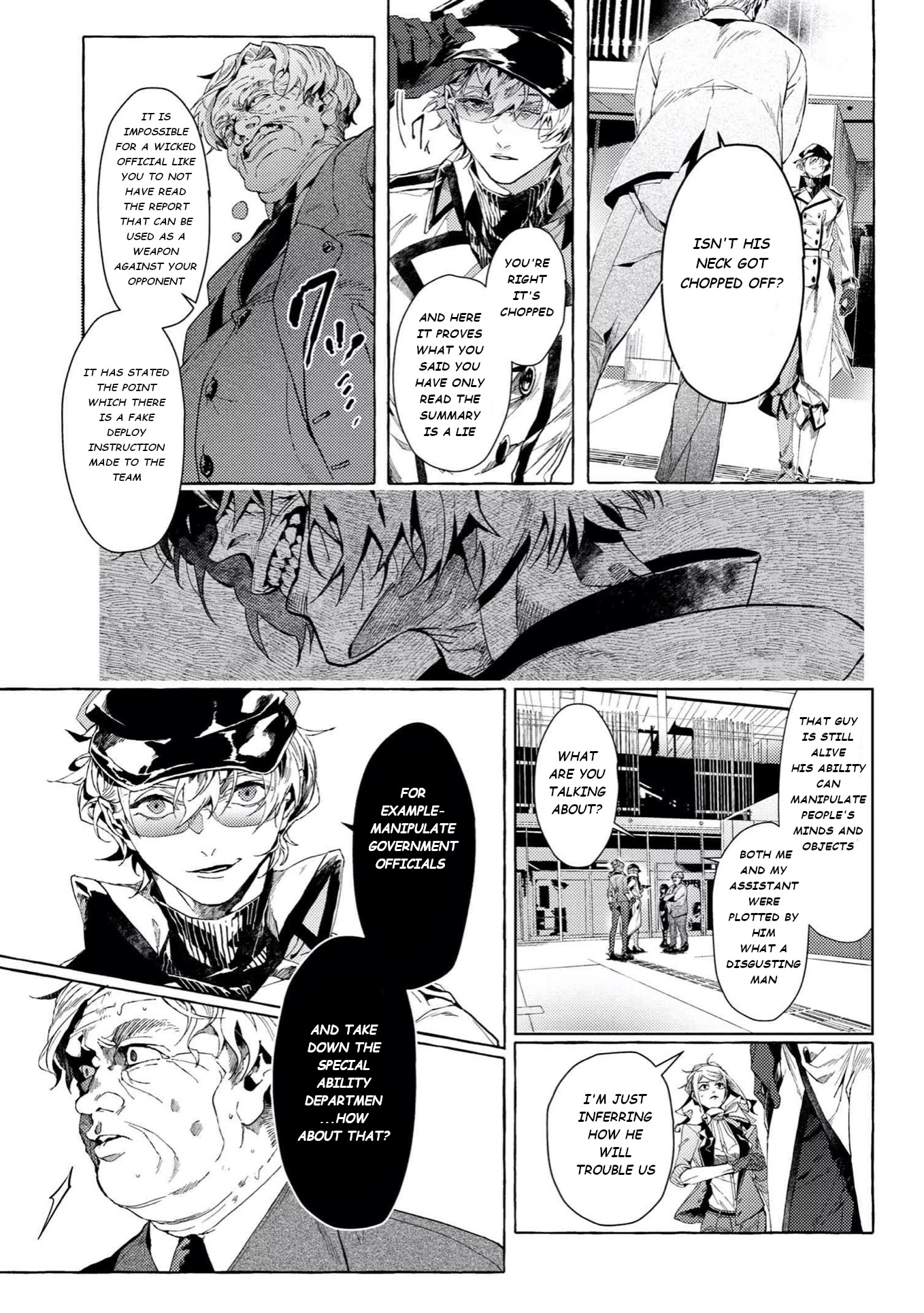 Bungou Stray Dogs Gaiden: Ayatsuji Yukito VS. Kyougoku Natsuhiko chapter 5.2 page 7