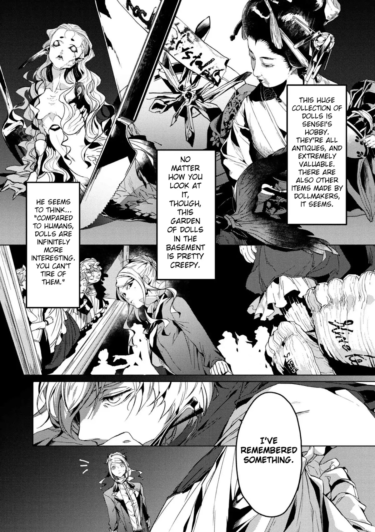 Bungou Stray Dogs Gaiden: Ayatsuji Yukito VS. Kyougoku Natsuhiko chapter 5 page 11