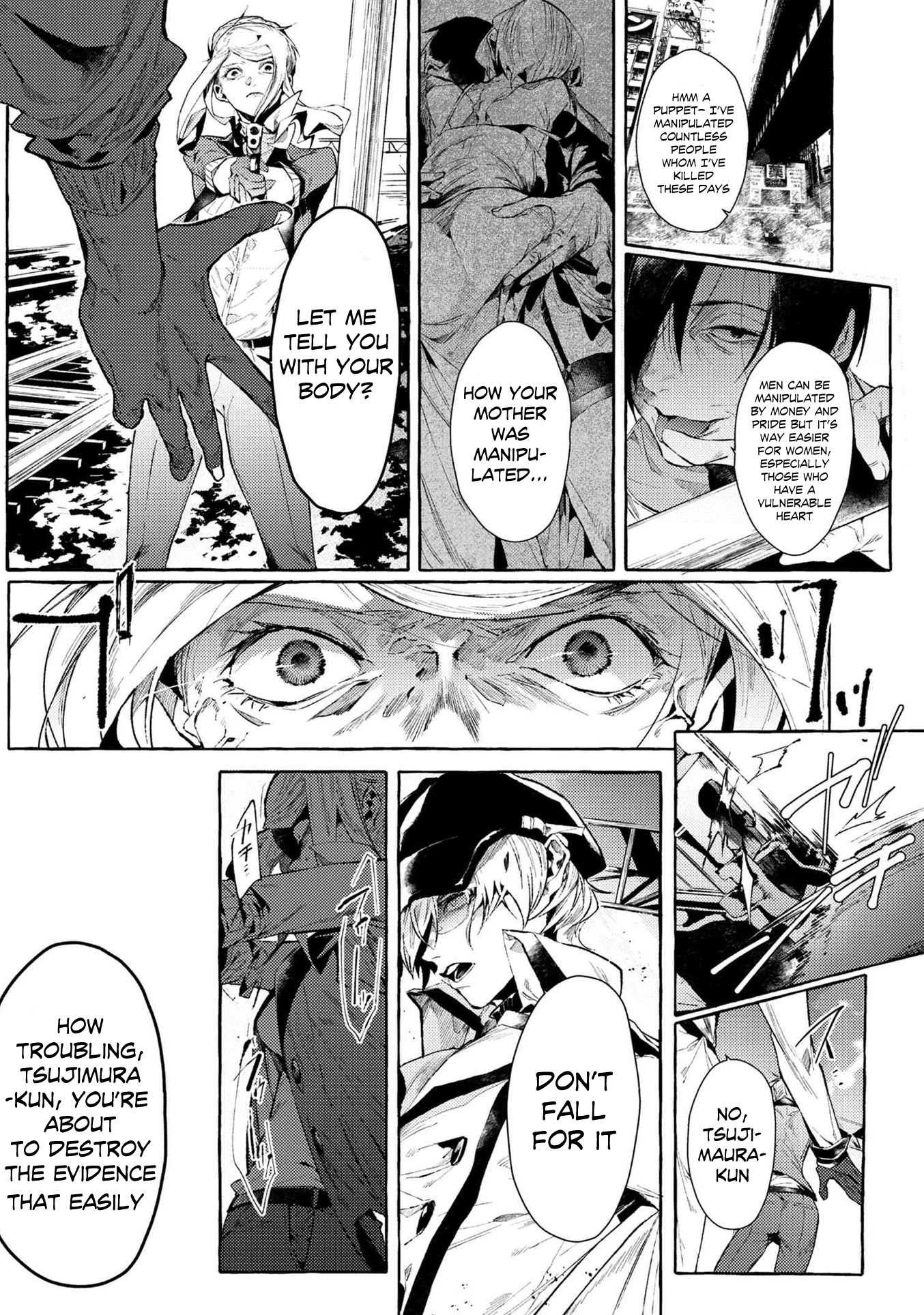 Bungou Stray Dogs Gaiden: Ayatsuji Yukito VS. Kyougoku Natsuhiko chapter 7.3 page 8