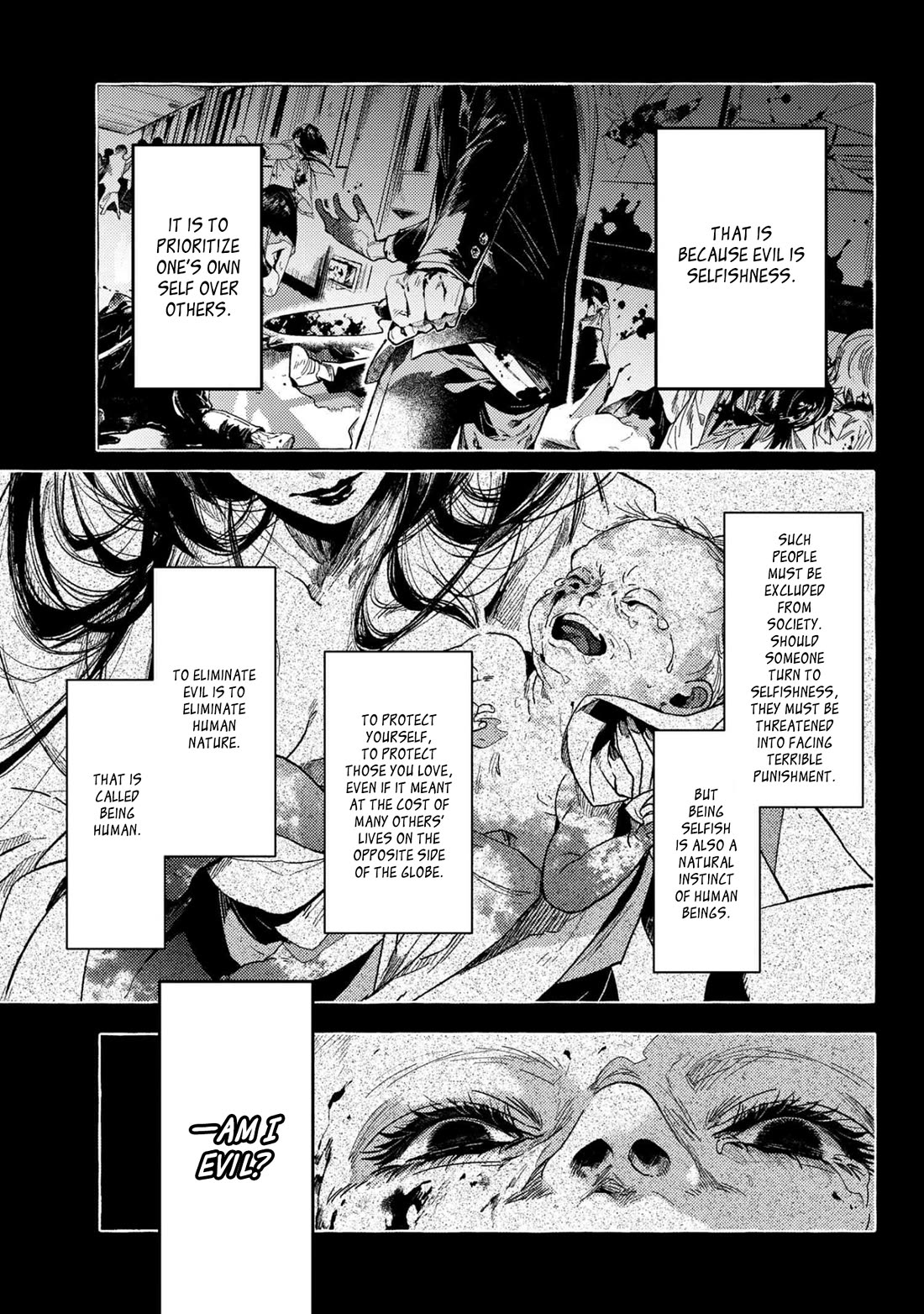 Bungou Stray Dogs Gaiden: Ayatsuji Yukito VS. Kyougoku Natsuhiko chapter 9.1 page 7