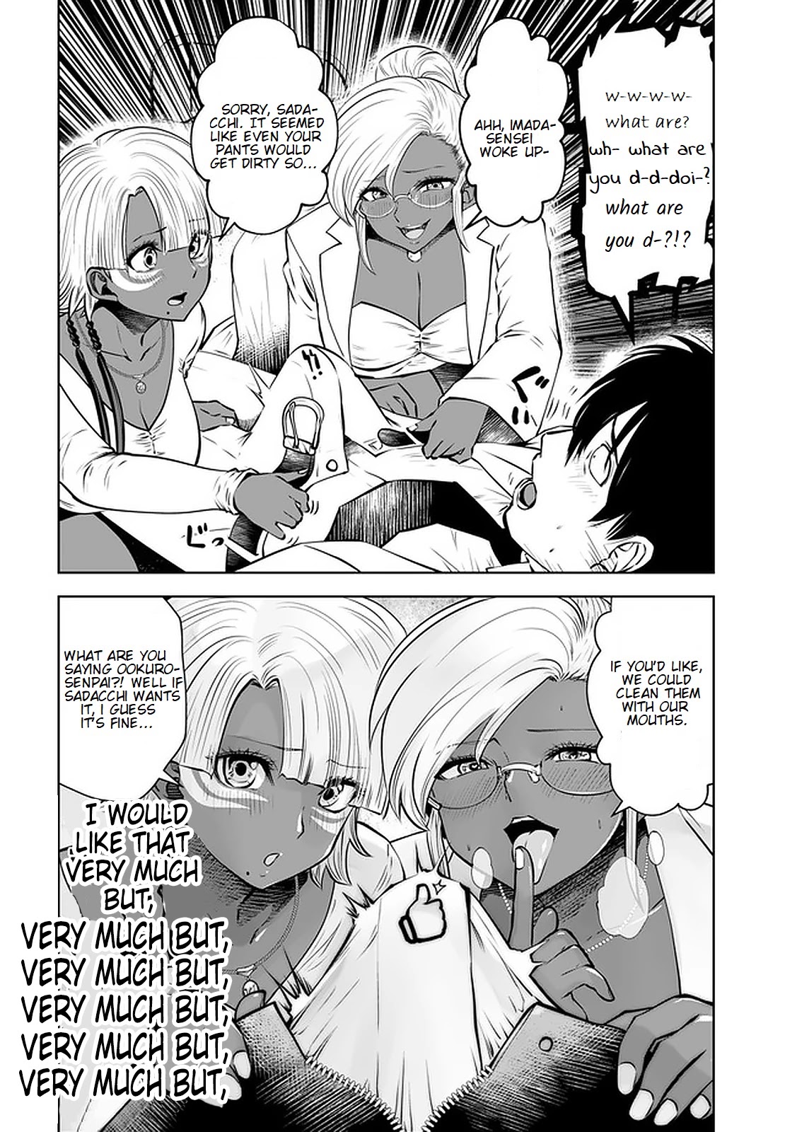 Burakku Gakkou ni Tsutomete Shimatta Sensei chapter 17.2 page 9