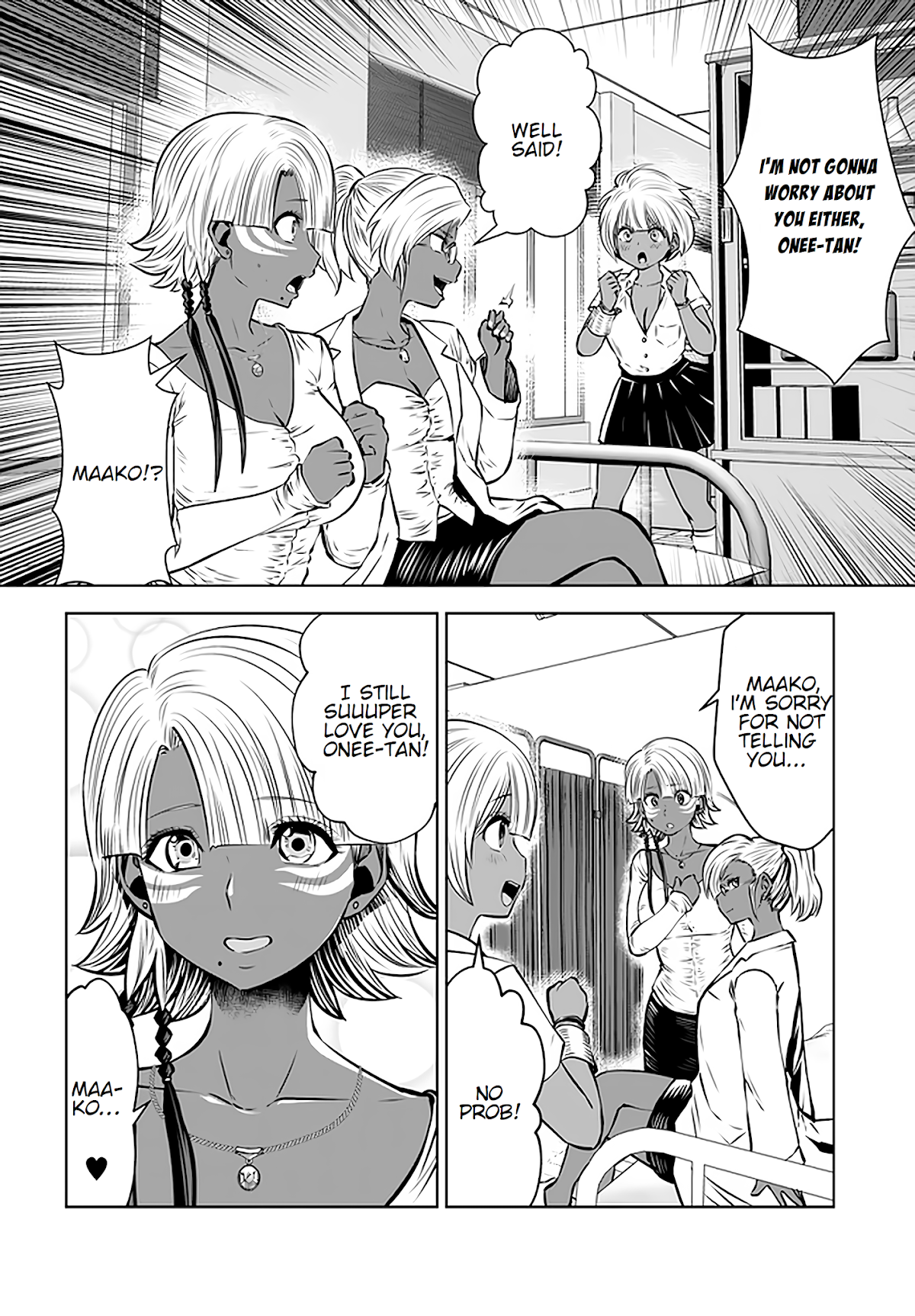 Burakku Gakkou ni Tsutomete Shimatta Sensei chapter 17.4 page 2