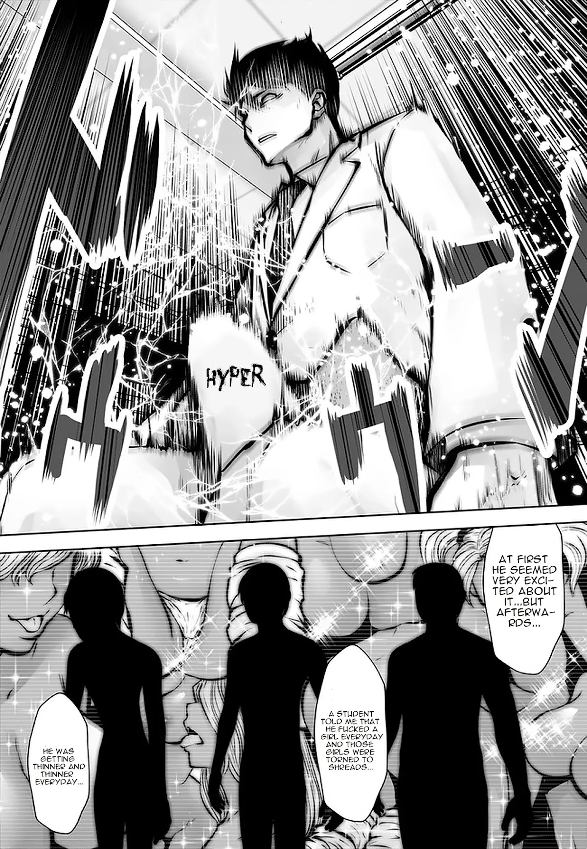 Burakku Gakkou ni Tsutomete Shimatta Sensei chapter 18.1 page 11