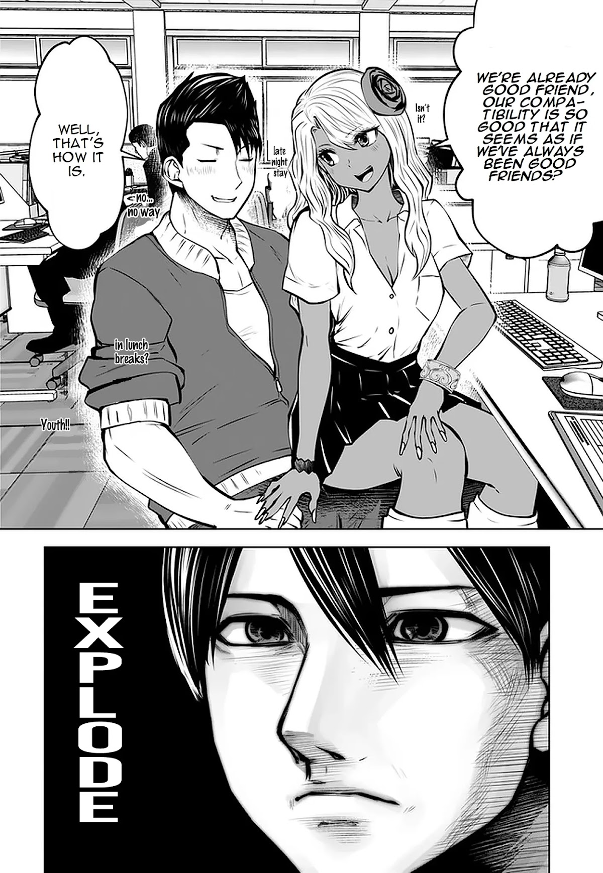 Burakku Gakkou ni Tsutomete Shimatta Sensei chapter 18.1 page 18