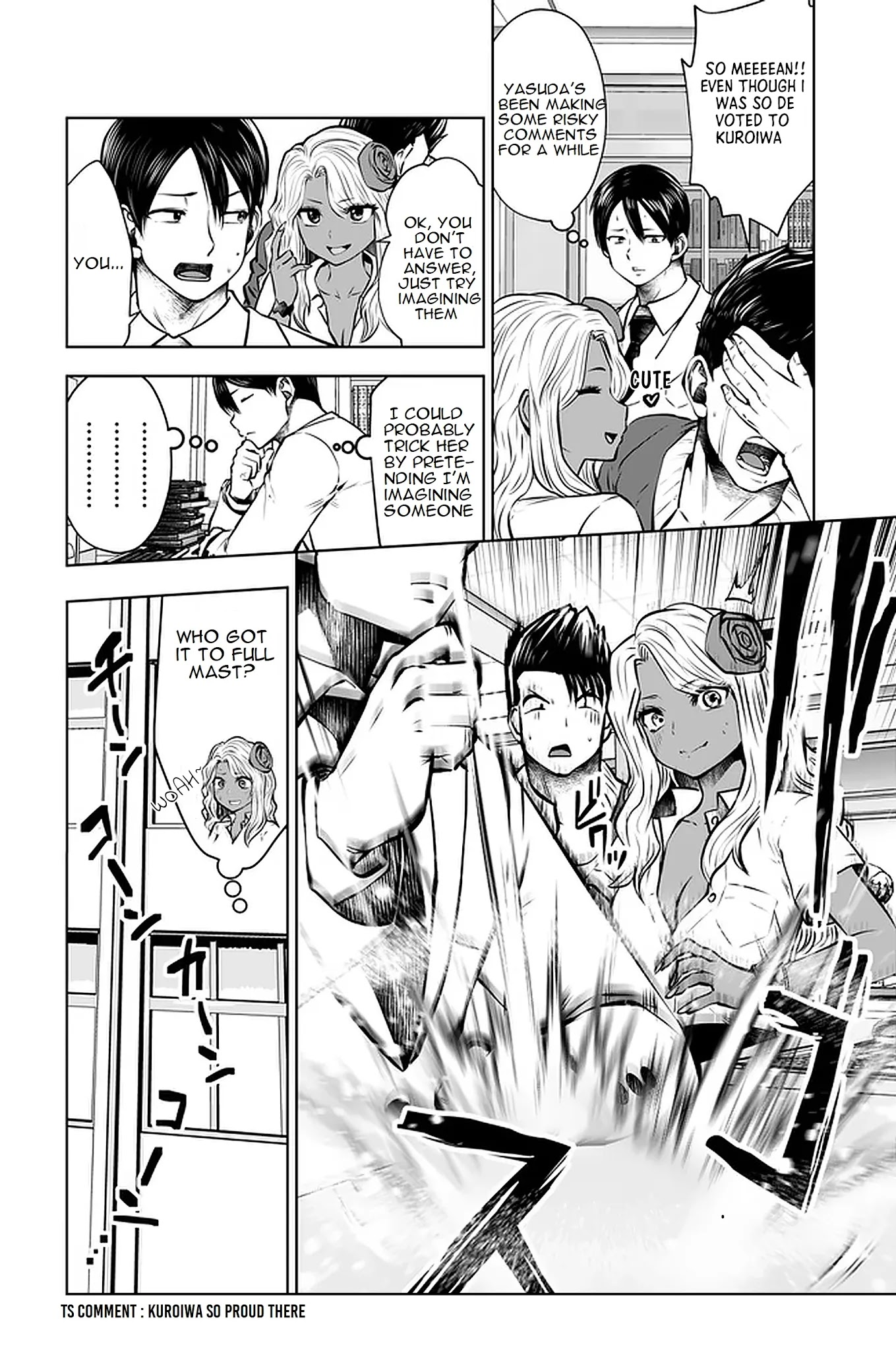 Burakku Gakkou ni Tsutomete Shimatta Sensei chapter 18.1 page 25