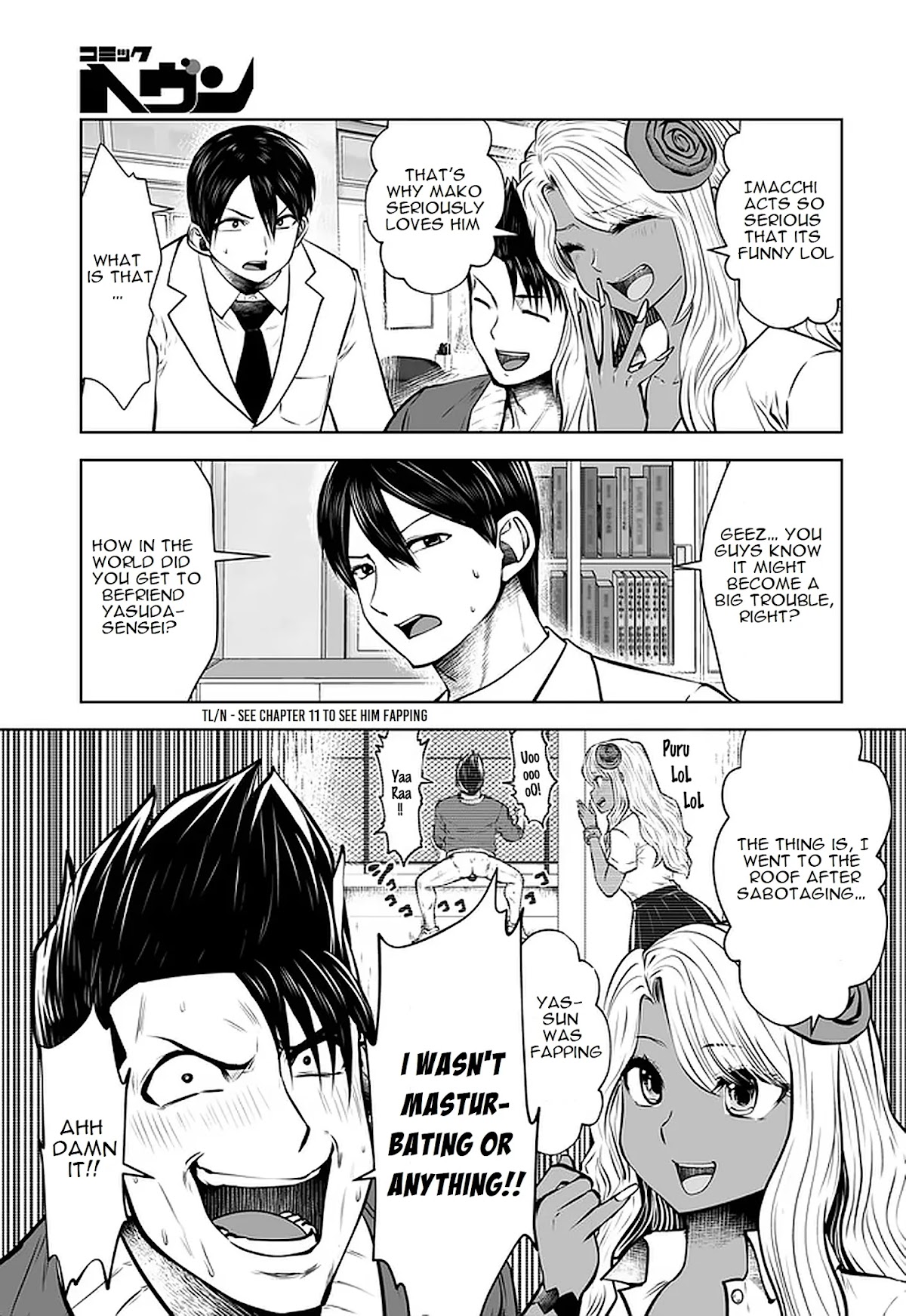 Burakku Gakkou ni Tsutomete Shimatta Sensei chapter 18.2 page 9