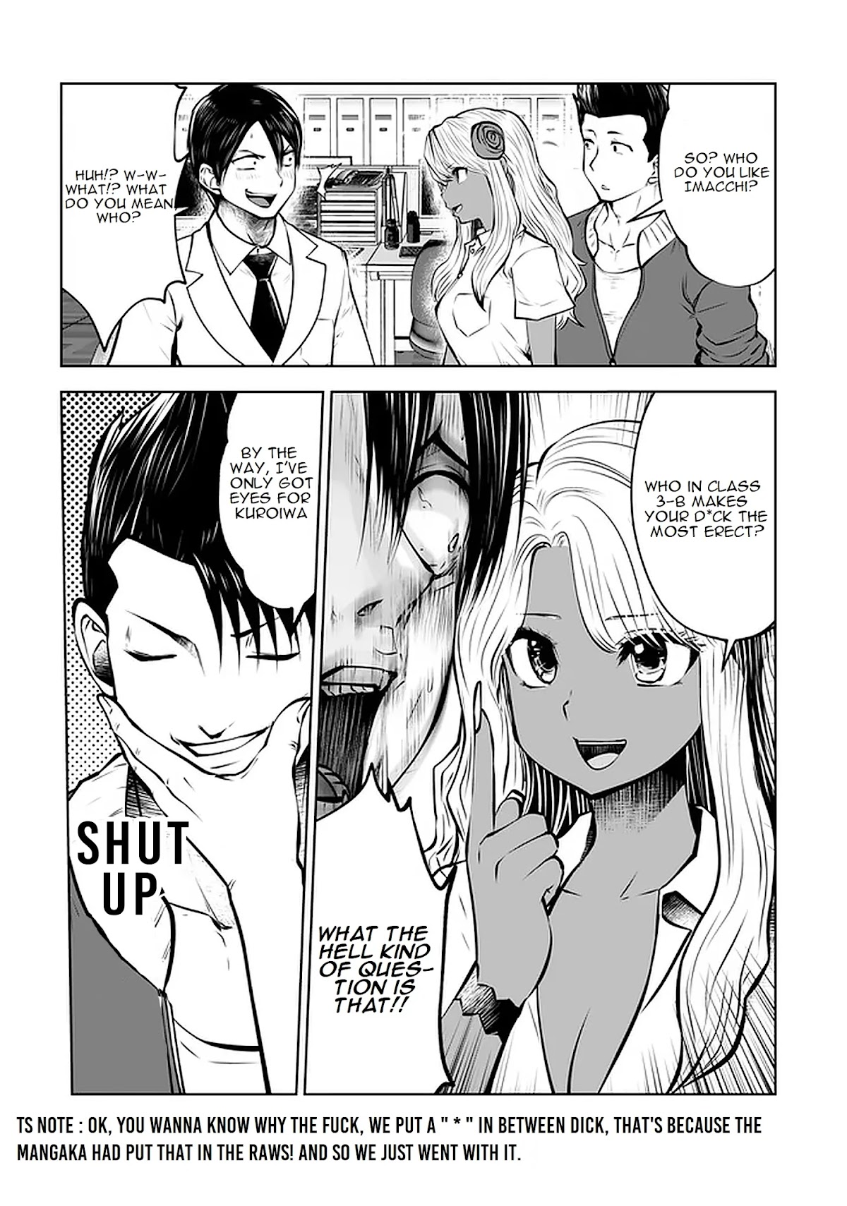 Burakku Gakkou ni Tsutomete Shimatta Sensei chapter 18.4 page 4