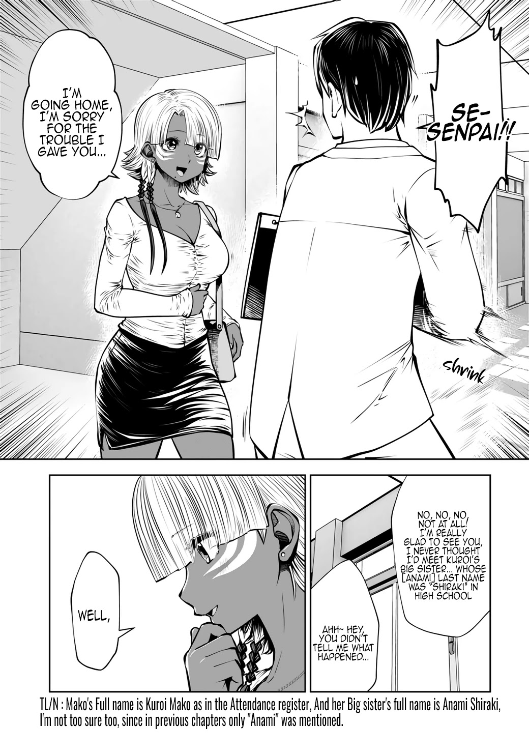 Burakku Gakkou ni Tsutomete Shimatta Sensei chapter 19.1 page 4