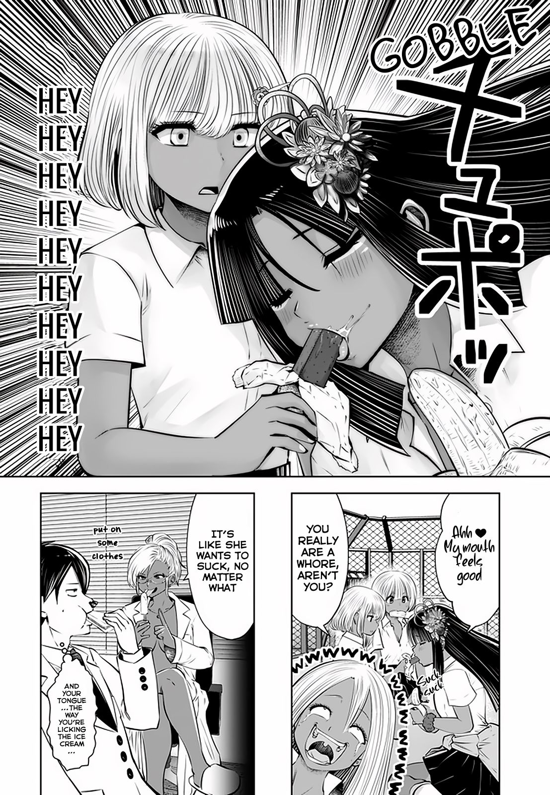 Burakku Gakkou ni Tsutomete Shimatta Sensei chapter 21.3 page 5